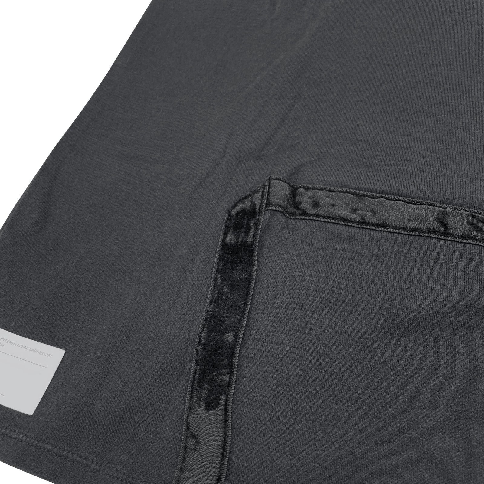 Visvim 🔴 Visvim Velour Detail T-Shirt - Black Size US S / EU 44-46 / 1 - 7 Thumbnail