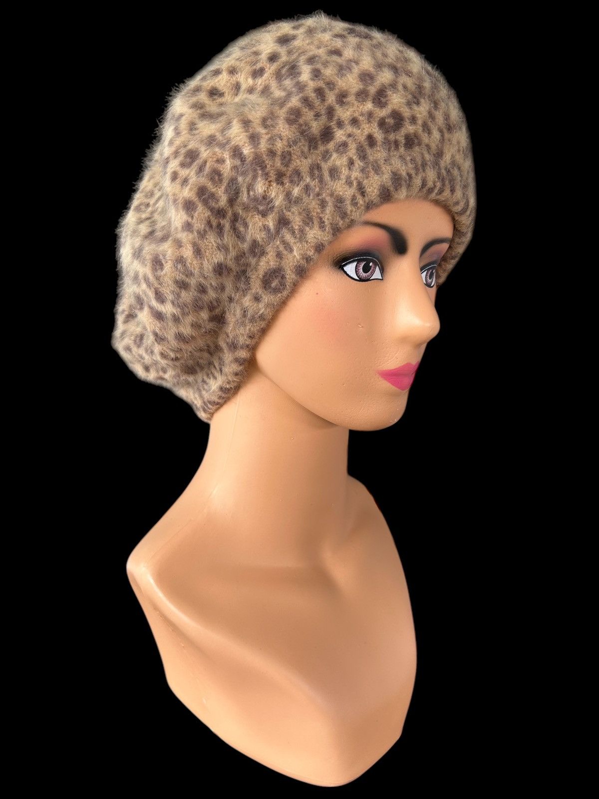 Japanese Brand × Kapital × Vintage Japanese Leopard Fur Hairy Big Hats Rare Size ONE SIZE - 1 Thumbnail