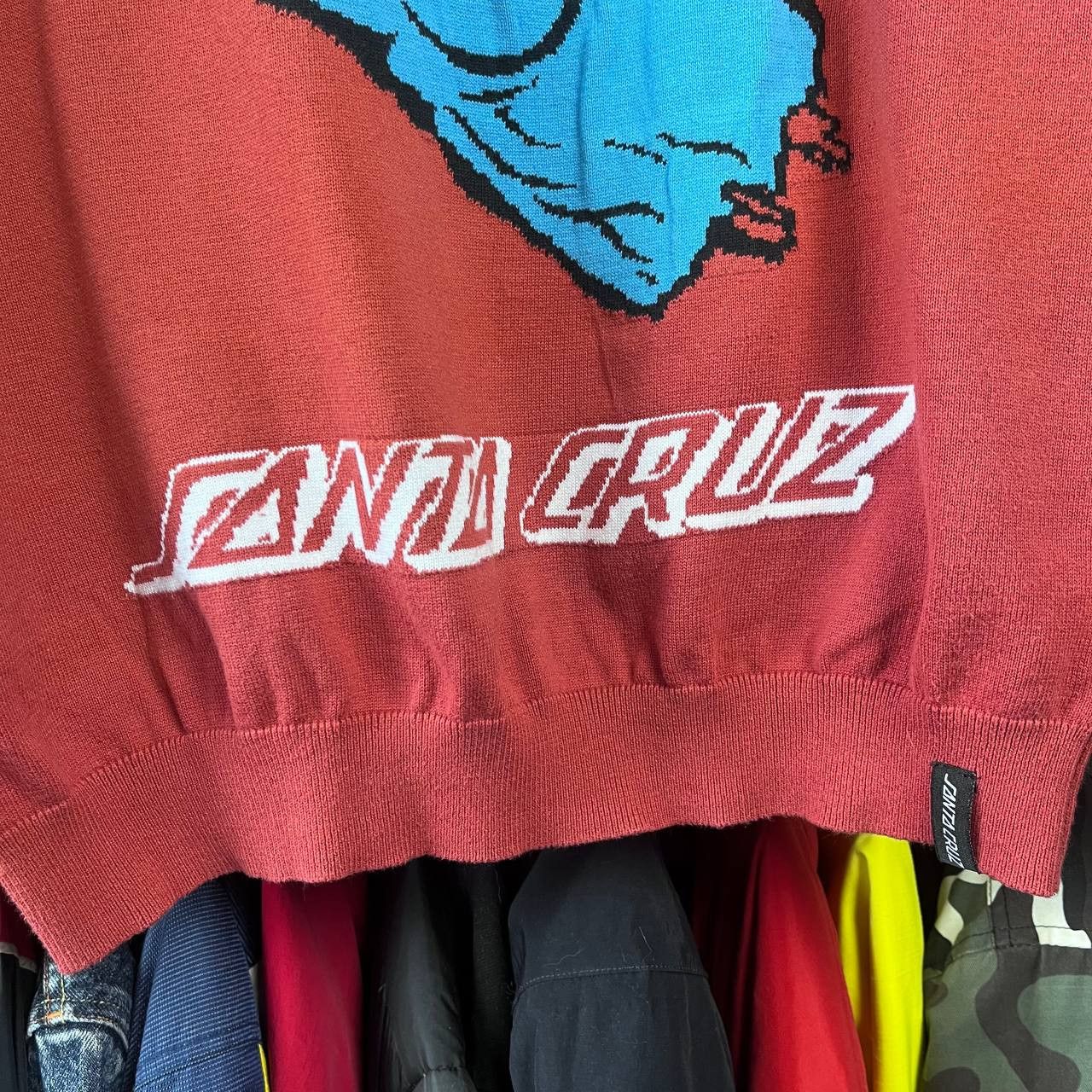 Santa Cruz Skateboards Santa Cruz Big Logo Knitted Sweater Pullover Size US M / EU 48-50 / 2 - 3 Thumbnail