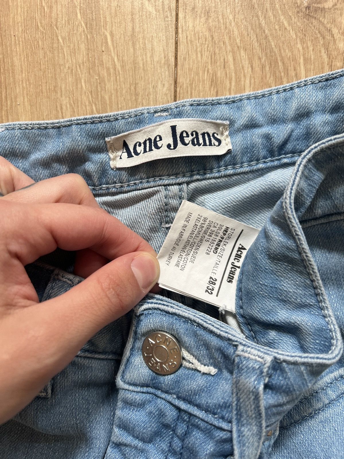 Acne Studios Acne Jeans Hep Friend 28/32 Size 28" / US 6 / IT 42 - 2 Thumbnail