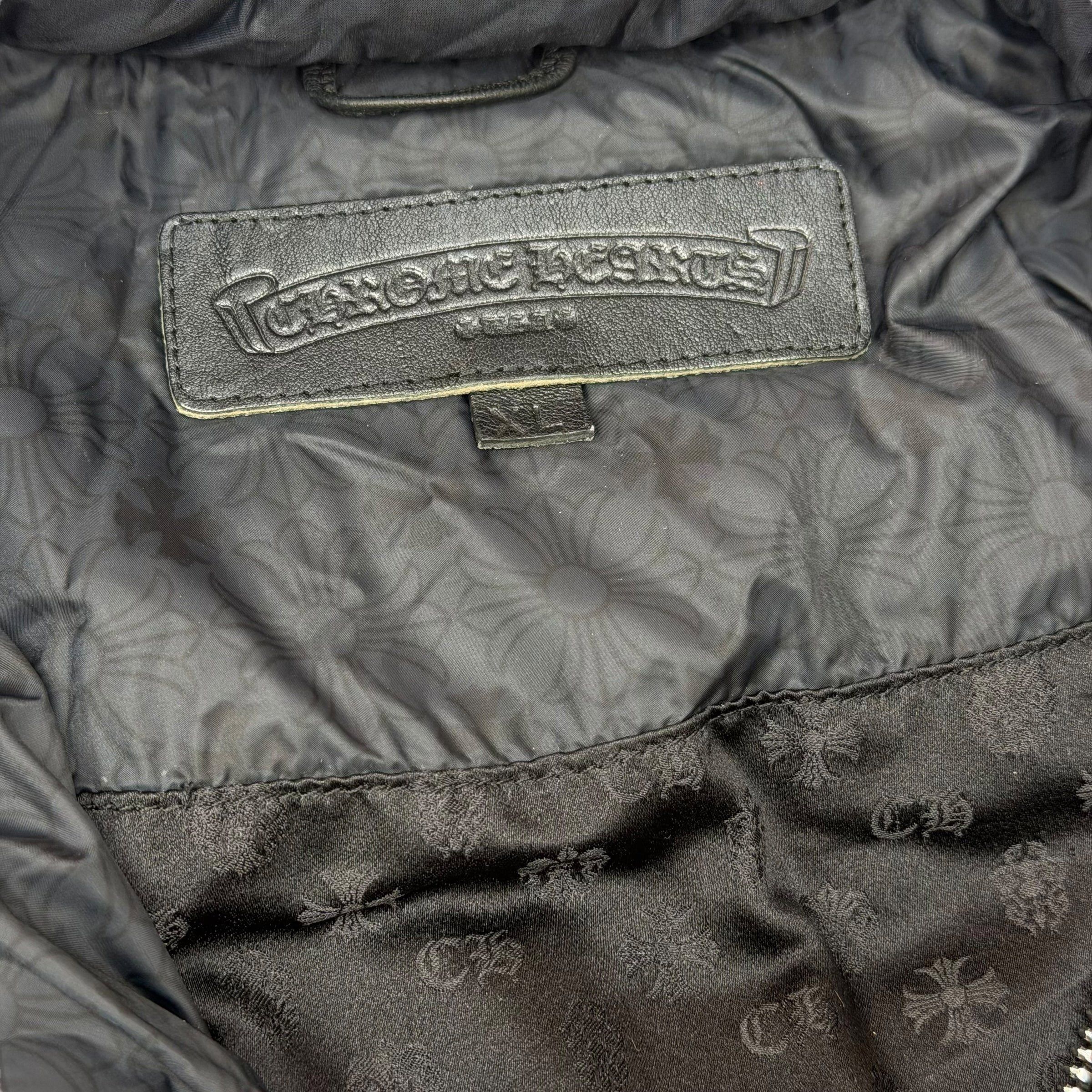 Chrome Hearts Chrome Hearts Black Monogram Puffer Down Jacket XL Size US XL / EU 56 / 4 - 9 Thumbnail