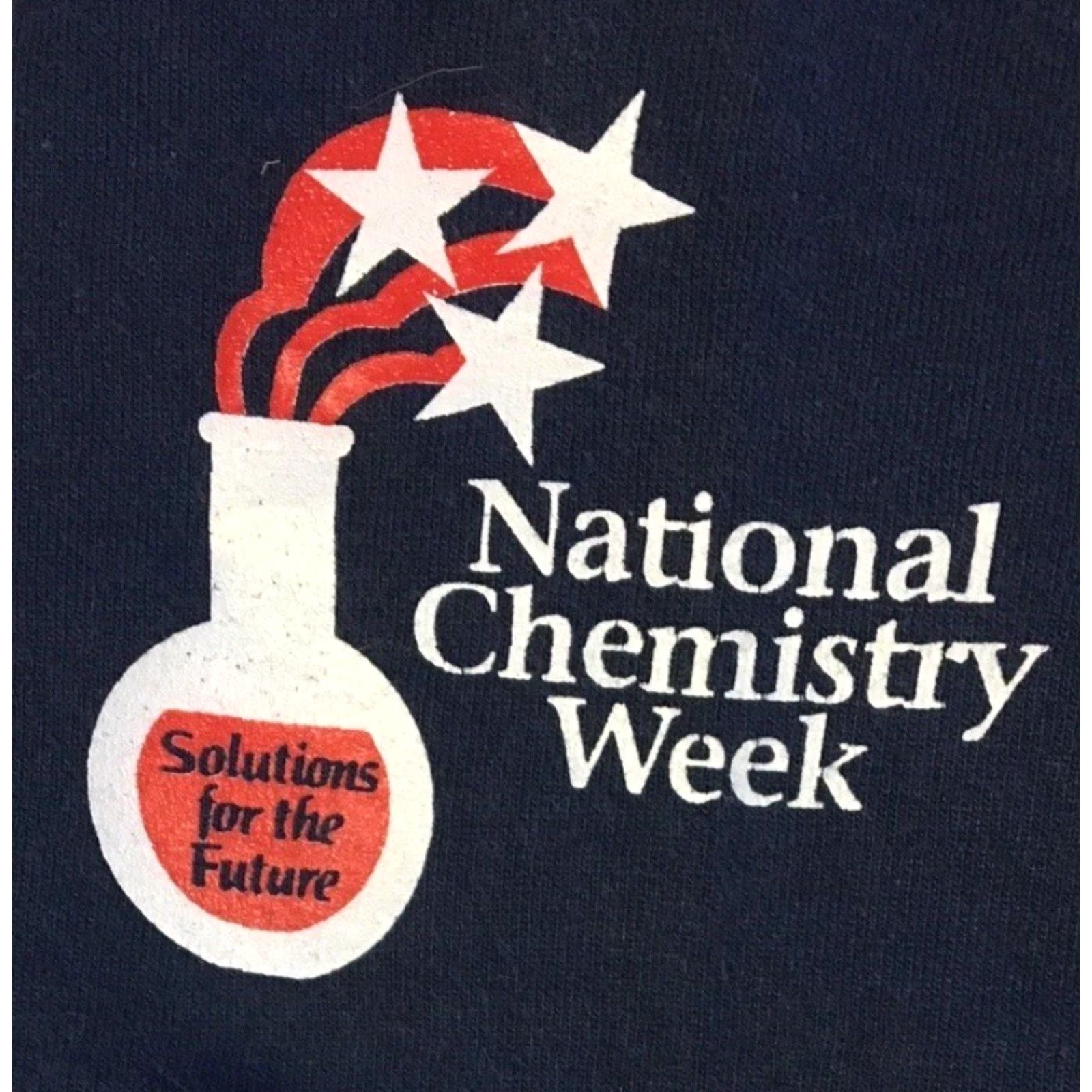 Vintage VINTAGE 90s National Chemistry Week Faded Shirt XL Blue Graphic Tee Mens Chemistry Humor Scientist 80s Grunge Size US XL / EU 56 / 4 - 5 Thumbnail