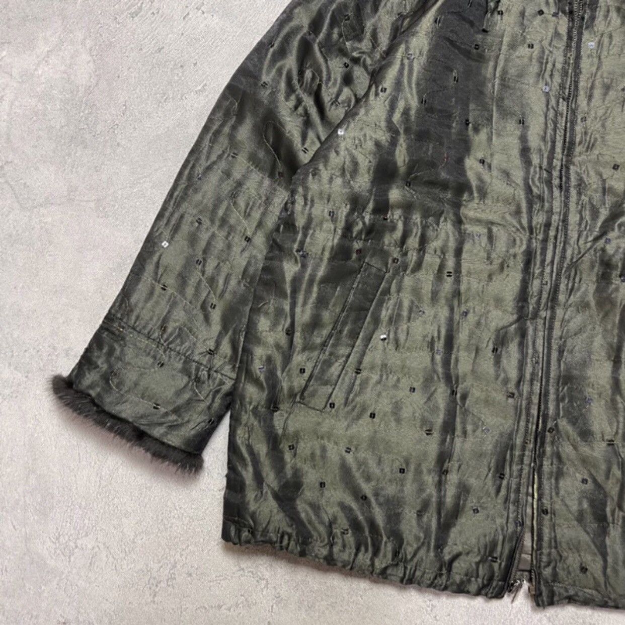 14th Addiction × If Six Was Nine × KMRii 2000s Faux Fur Lee Miwon LGB Style Puffer Down Jacket Size US XL / EU 56 / 4 - 4 Thumbnail