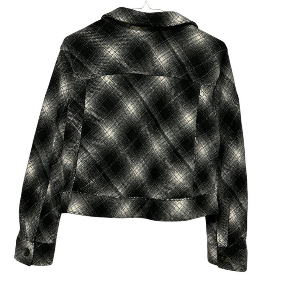Rap Tees NOBO XS/TP Black and White Plaid Jacket Size S / US 4 / IT 40 - 3 Thumbnail