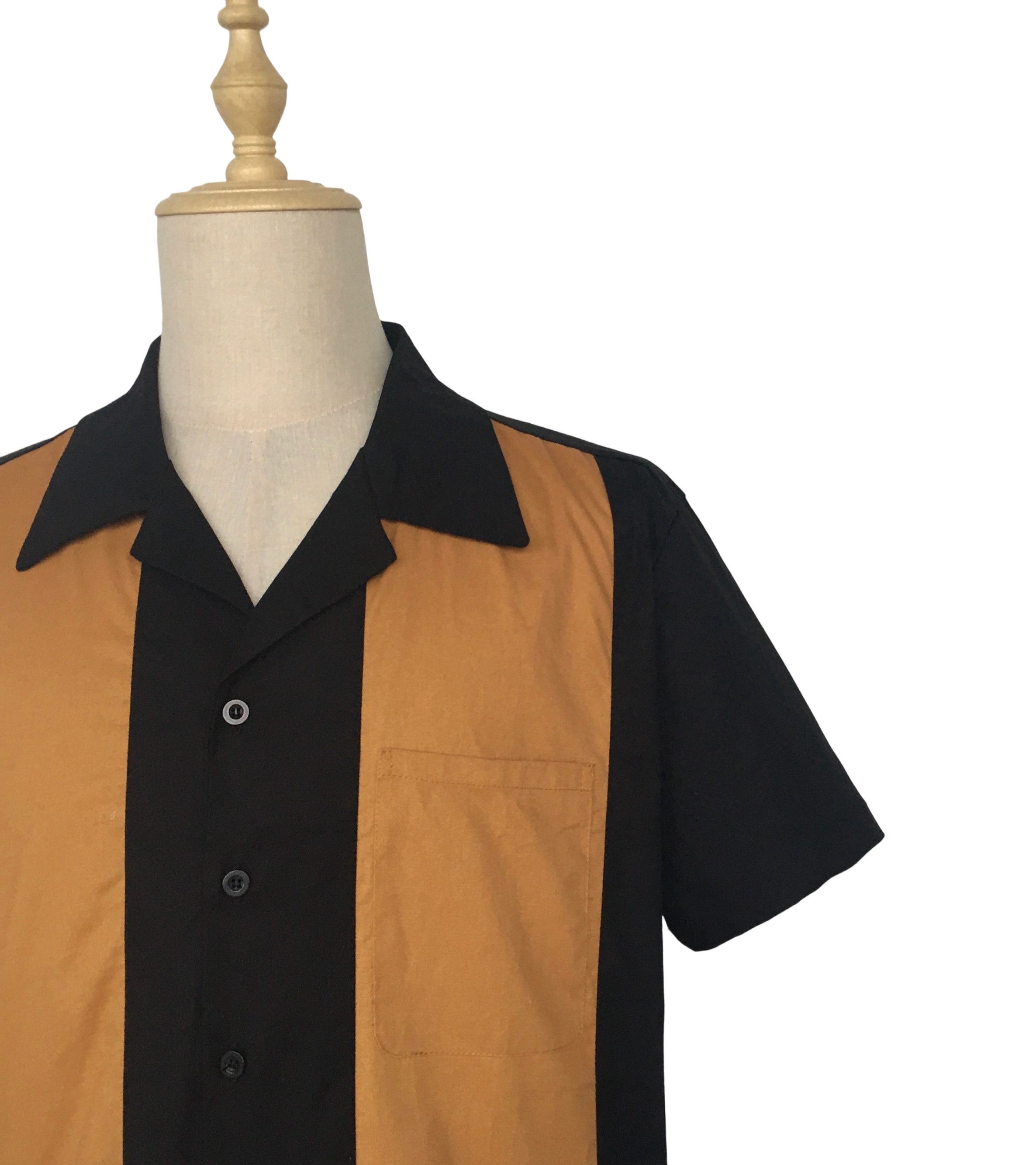 Other Vintage Style Western Shirts Bowling Shirts-black Size US XL / EU 56 / 4 - 5 Thumbnail