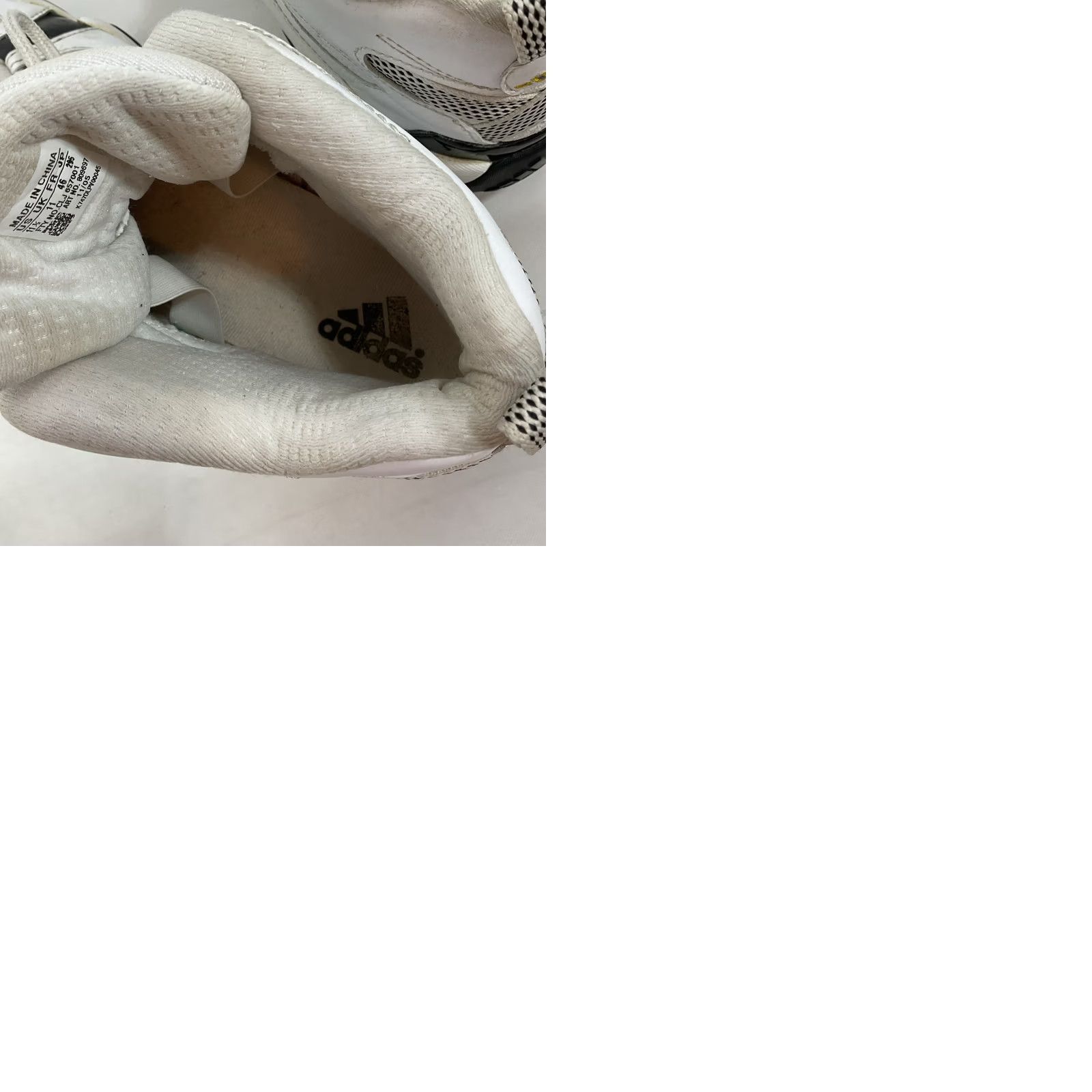Adidas VINTAGE adidas Crazy 8 Kobe Bryant White Black 11.5 Mens Sneaker Mid Top Leather Cushioned Comfort 2005 Rare OG Stars Sports 809697 KB8 US Size 11.5 Size US 12 / EU 45 - 9 Thumbnail