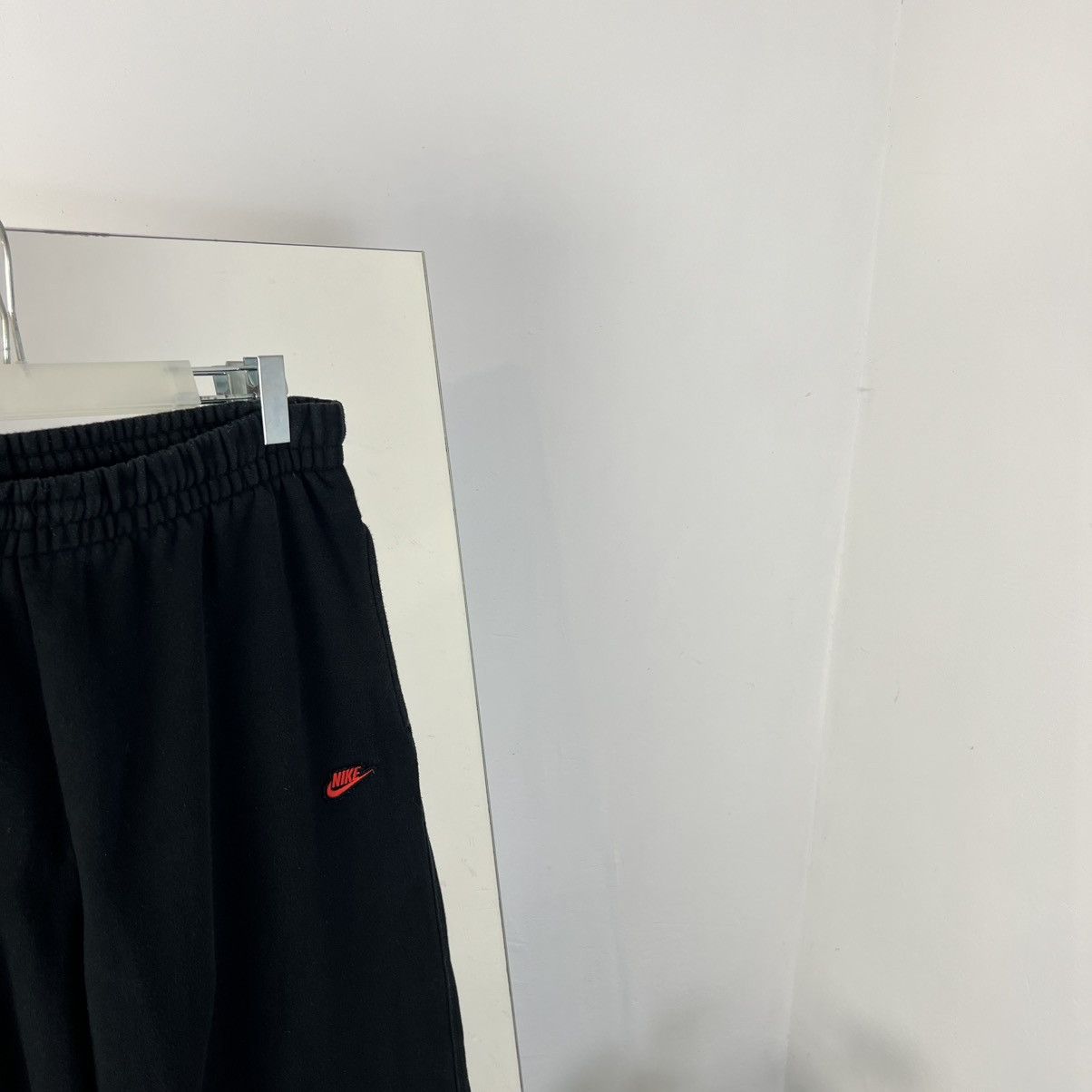 Nike Vintage Y2K Nike Mini Logo Baggy Sweatpants Streetwear 90s Size US 36 / EU 52 - 3 Thumbnail
