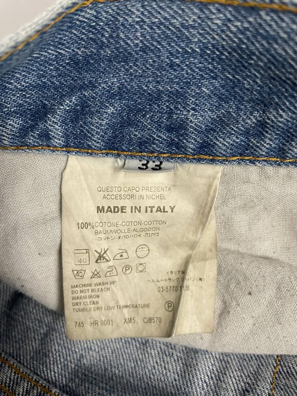 Helmut Lang Helmut Lang Denim Jeans Blue Size US 33 - 11 Thumbnail