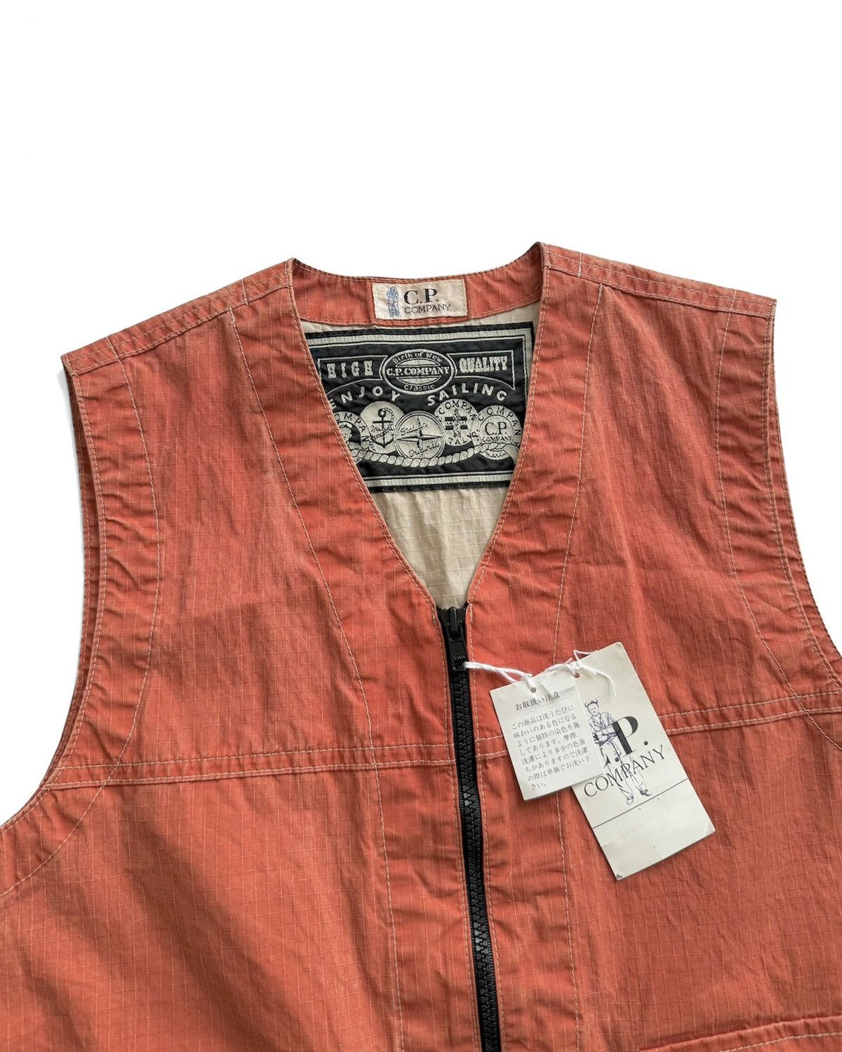 VINTAGE C.P. COMPANY 2POCKET WORK VEST