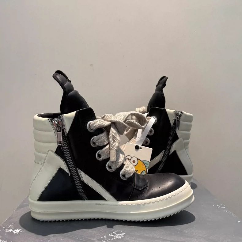 Rick Owens rick owens Basketball shoe with thick shoelace and inverted Size US 8 / EU 41 - 3 Thumbnail