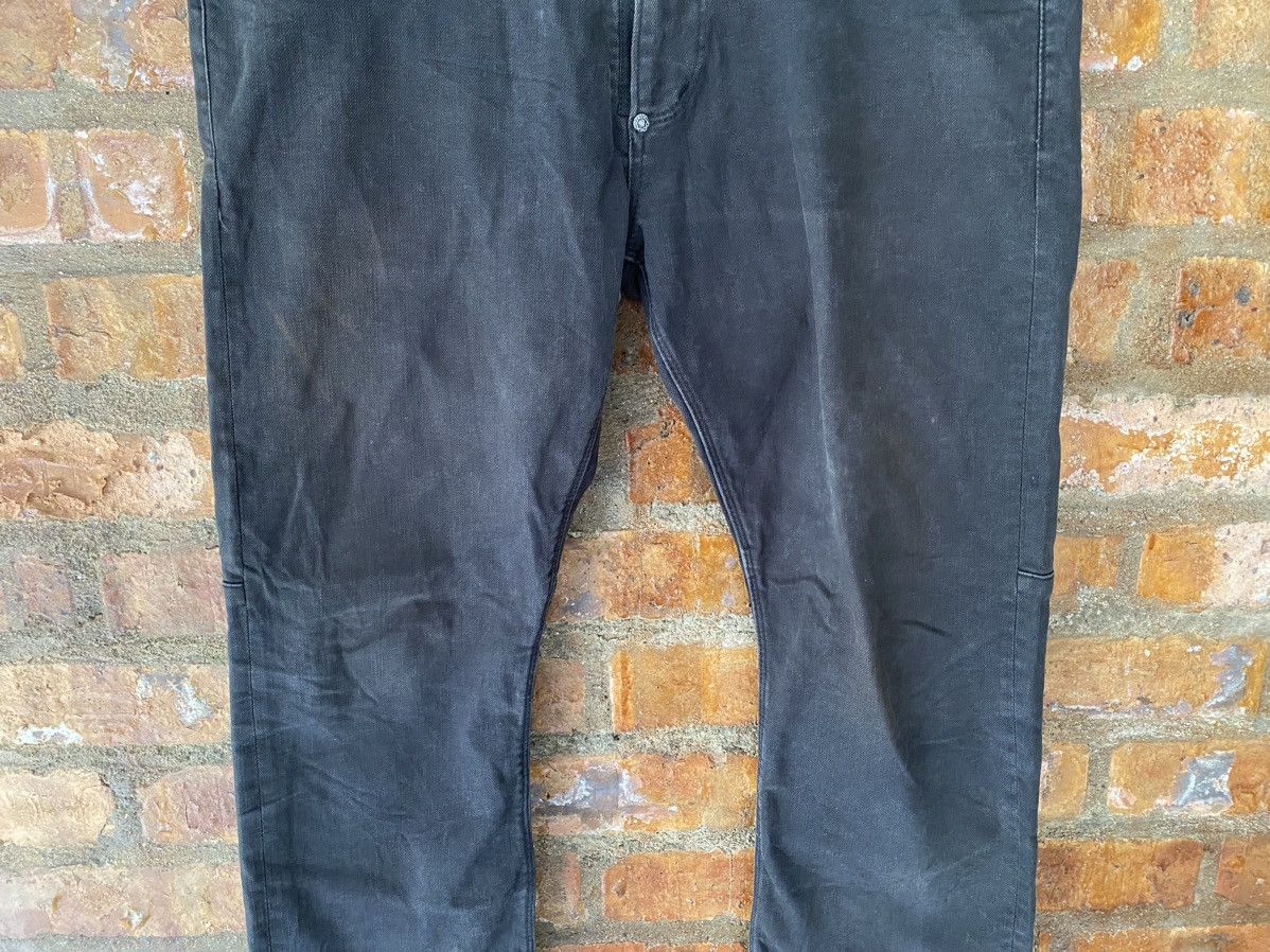 Japanese Brand × Lad Musician × Nonnative 2000s Nonactive black raw denim pants Size US 33 - 4 Thumbnail