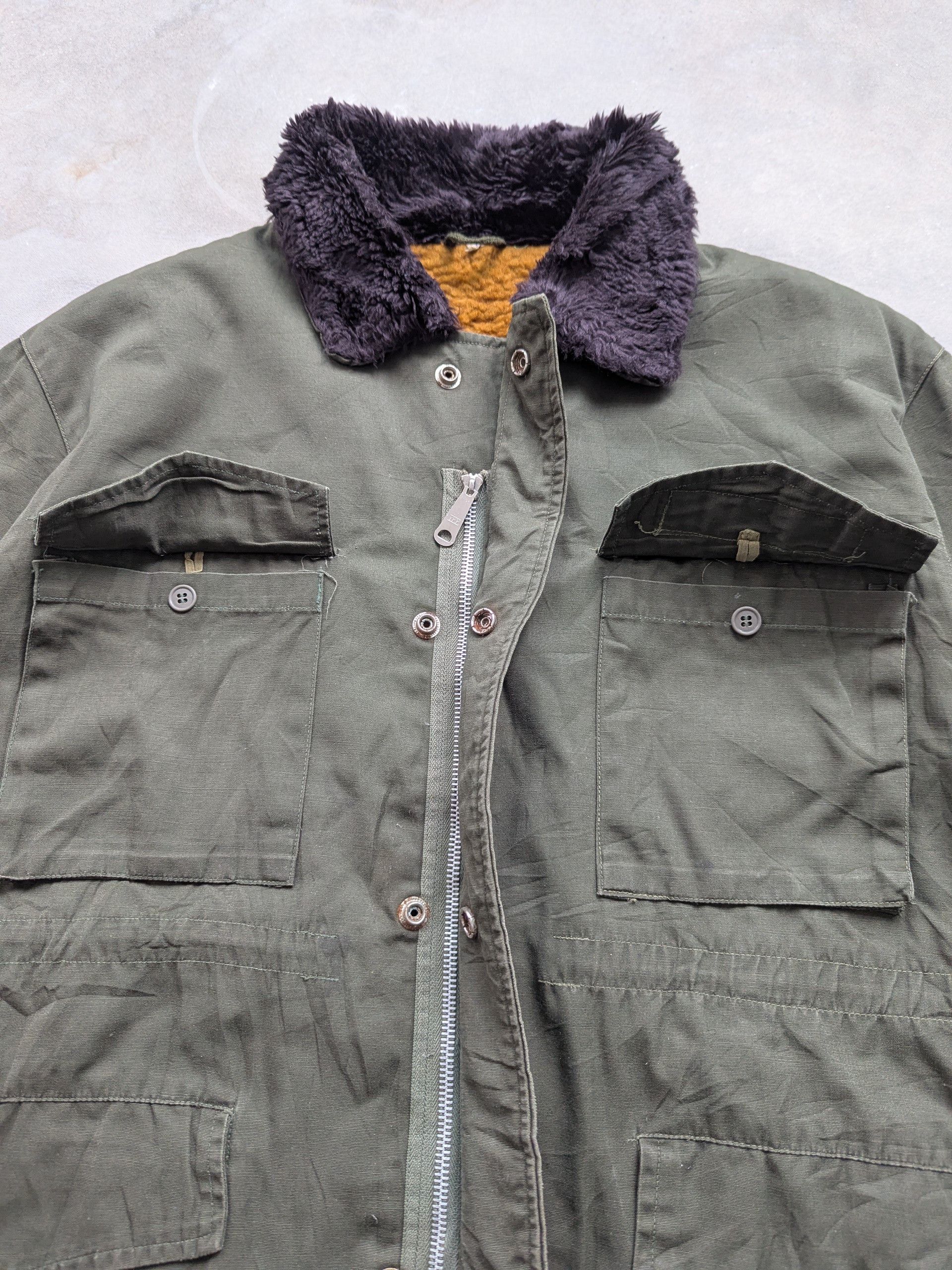 Other Vintage WWII US Army Jacket Lining Sherpa Size US M / EU 48-50 / 2 - 10 Thumbnail