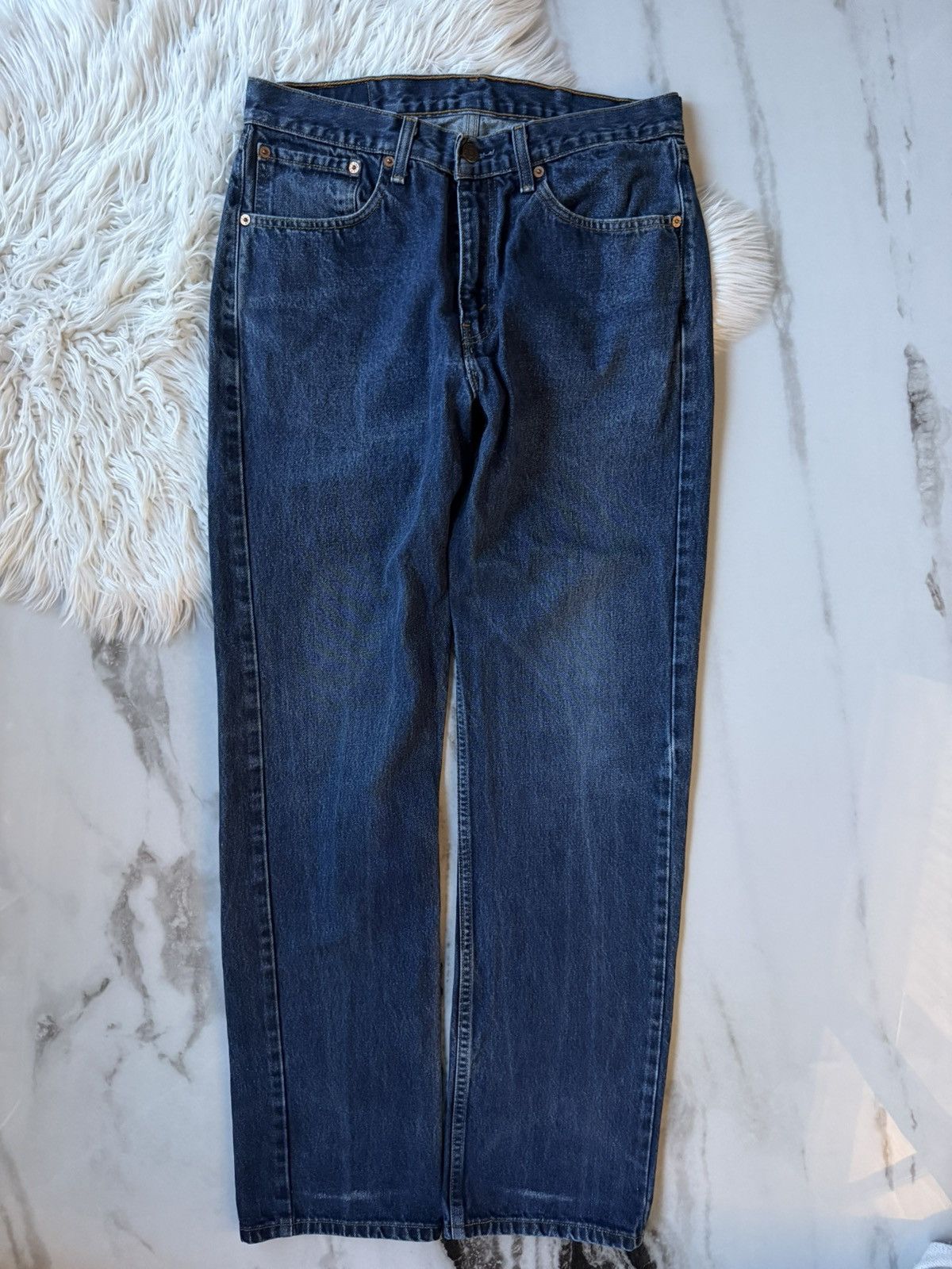 Levi's VINTAGE Levi's 501 Jeans Baggy Fit Distressed/Worn Y2K Skate Size US 33 - 1 Thumbnail