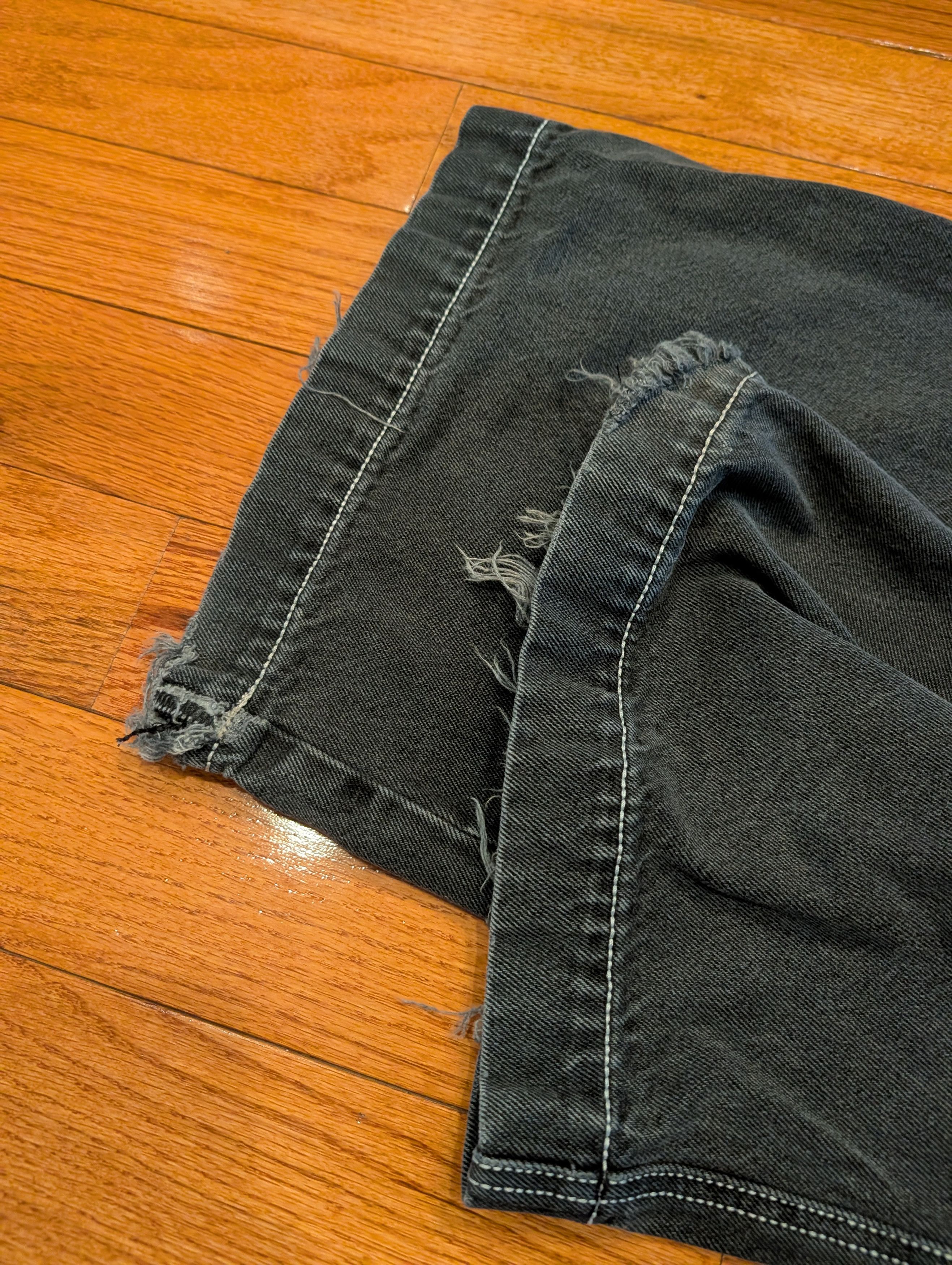 JNCO VTG JNCO Jeans 26 Barrel Baggy Denim Skater Pants 40x32 Size US 40 / EU 56 - 9 Thumbnail