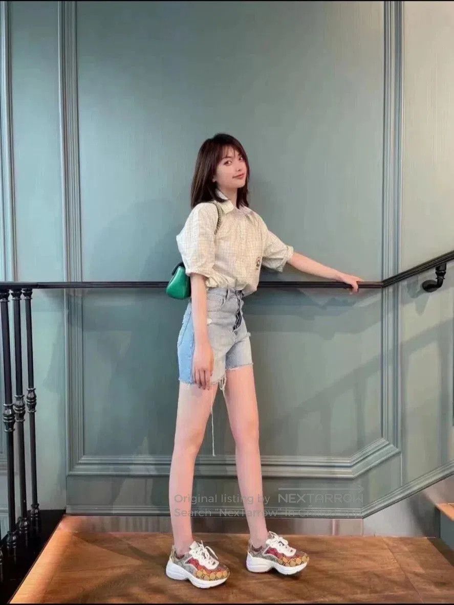 Gucci Gucci Limited Embroidered Plaid Short. Size US XXS / EU 40 - 4 Thumbnail