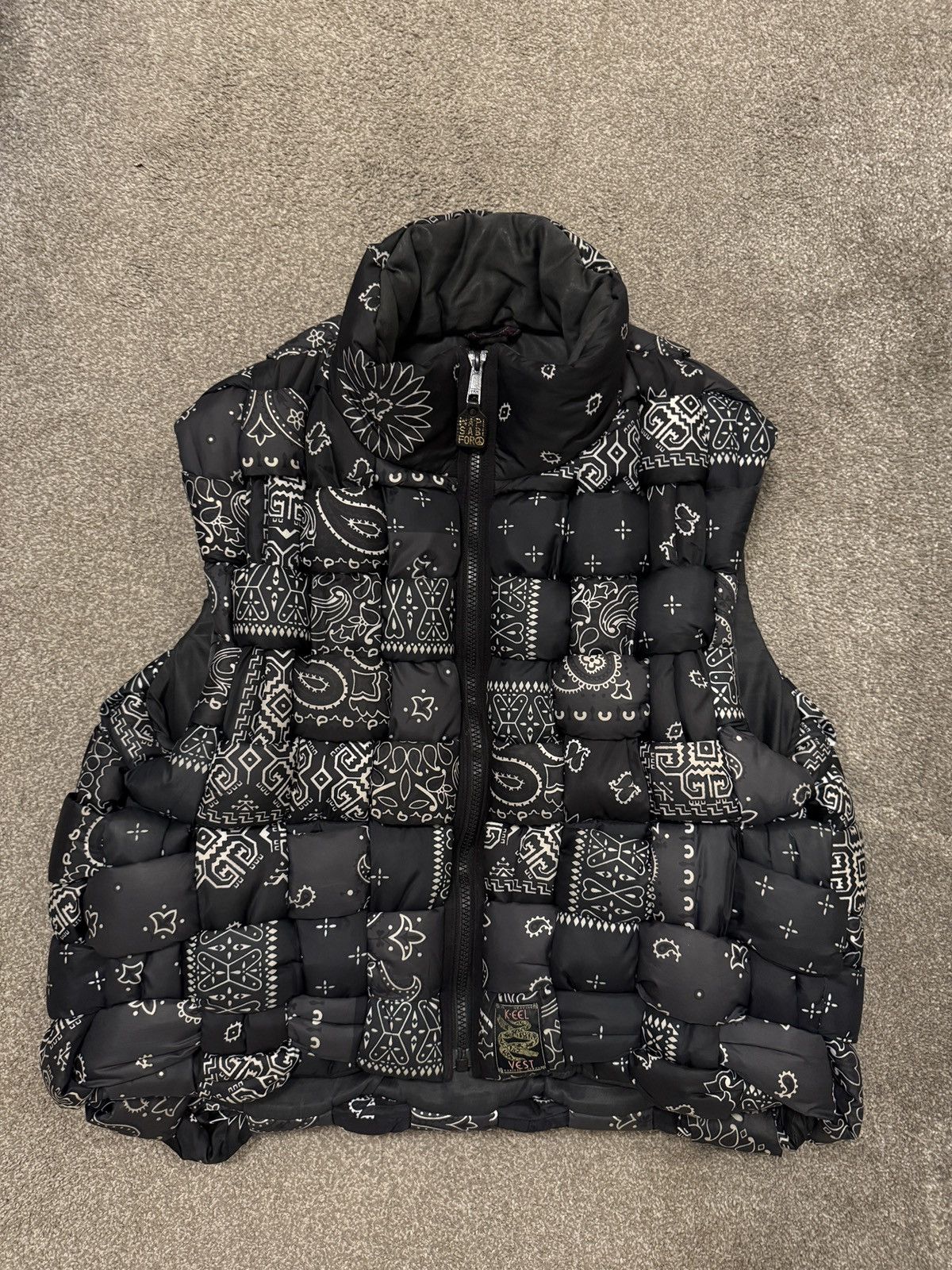 Kapital Kapital bandana print woven gilet Size US L / EU 52-54 / 3 - 1 Thumbnail