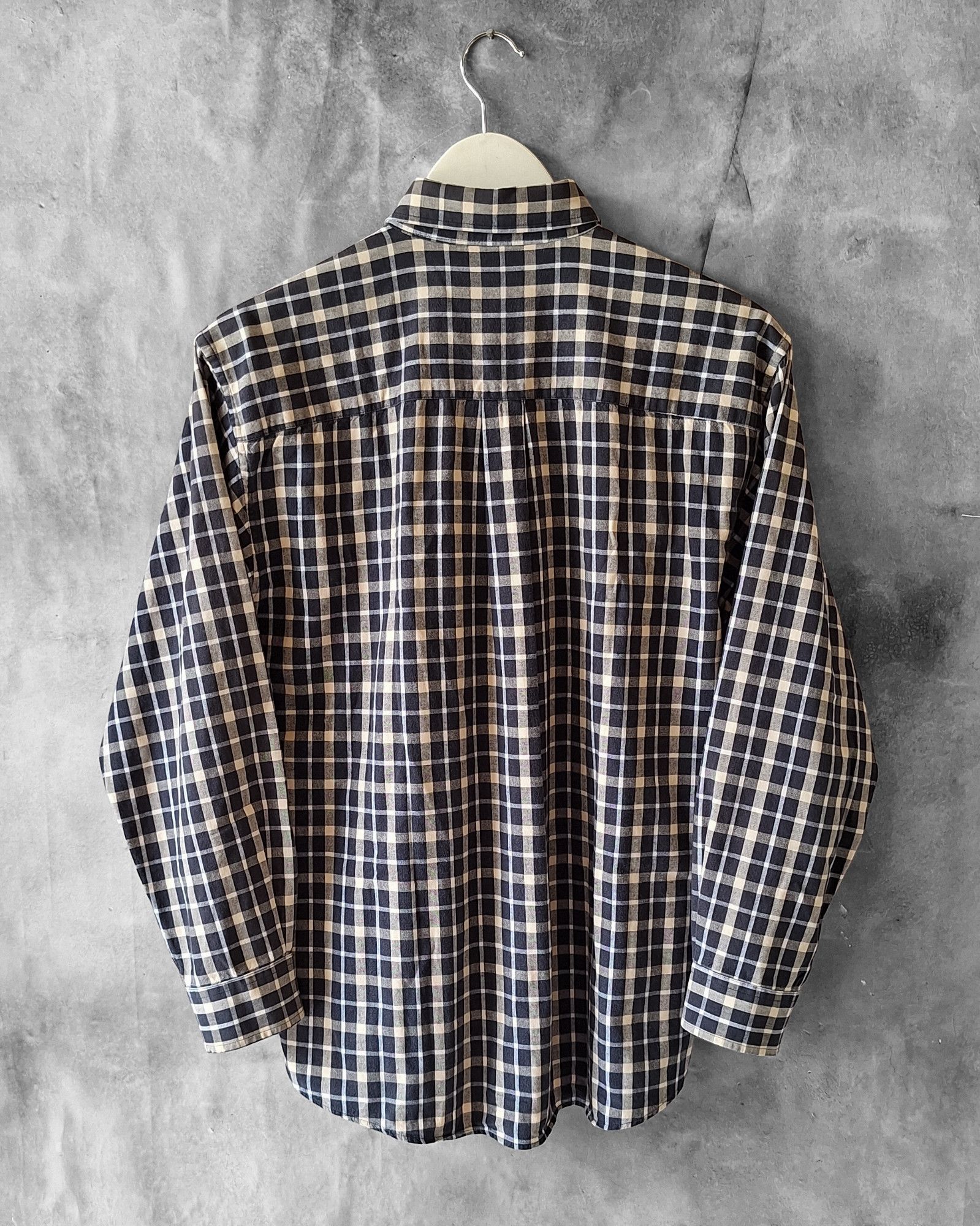 Balenciaga Vintage Balenciaga Plaid Shirt Size US M / EU 48-50 / 2 - 6 Thumbnail