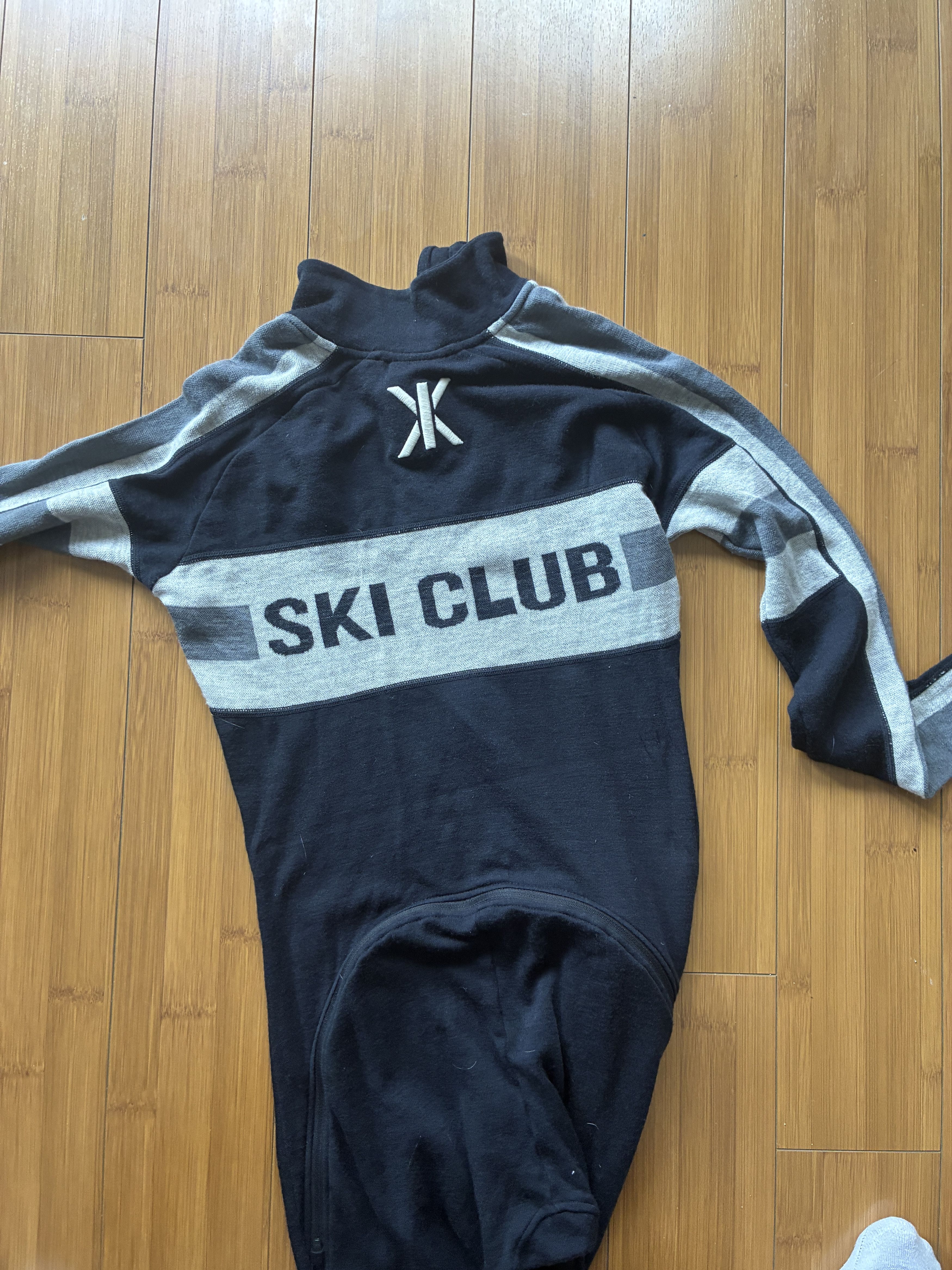 One Piece One Piece Baselayer Ski Black White Jumpsuit Women's Small Size 25" / US 0 / IT 36 - 7 Thumbnail