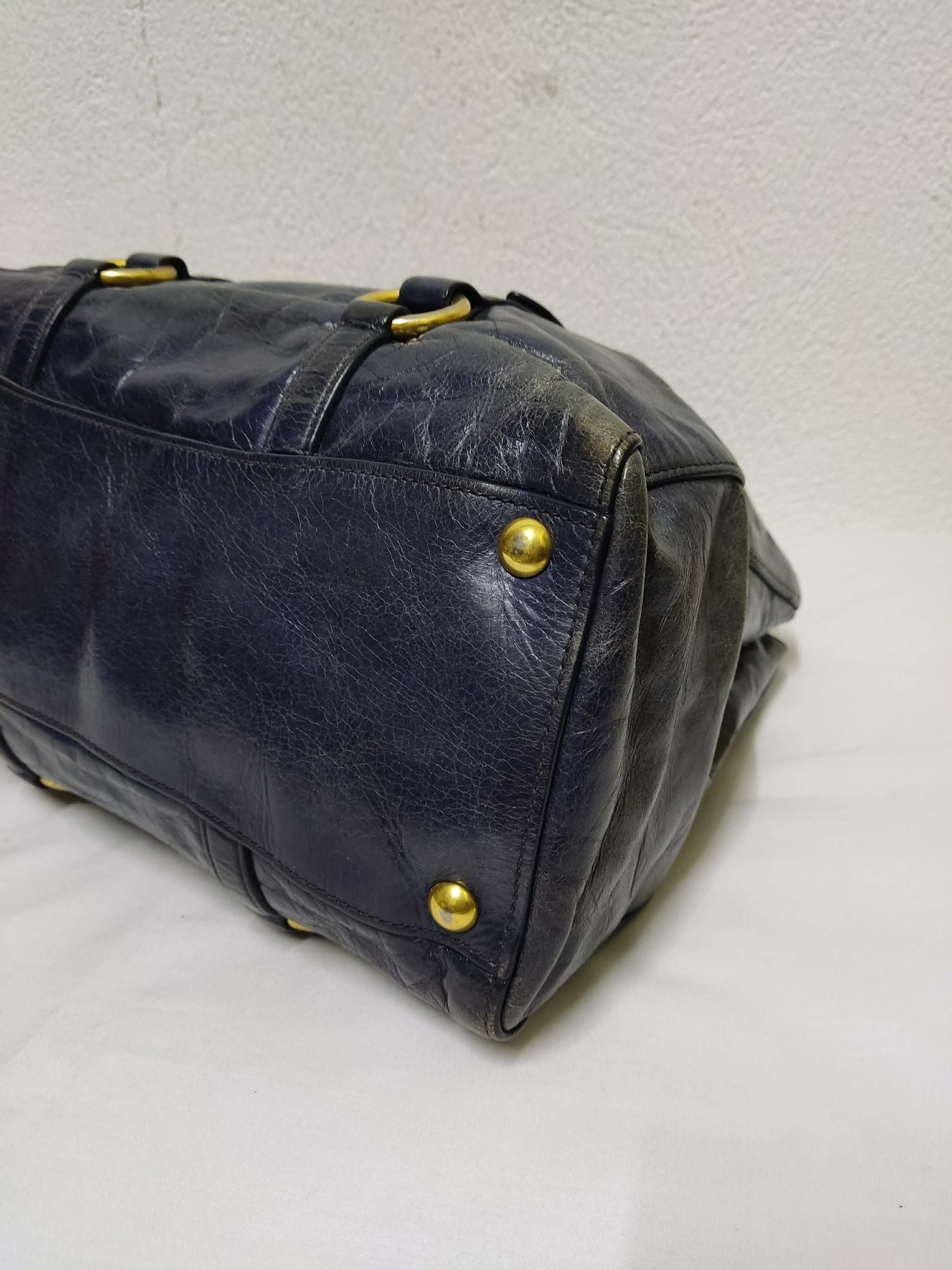 Miu Miu Authentic MIU MIU Vitello Lux Leather Handbag / Tote Bag Size ONE SIZE - 10 Thumbnail