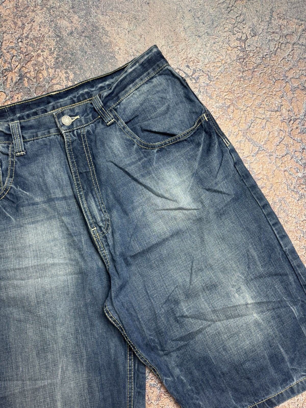 Southpole Southpole shorts, vintage hip hop baggy jeans, 90s size W 36 Size US 36 / EU 52 - 7 Thumbnail