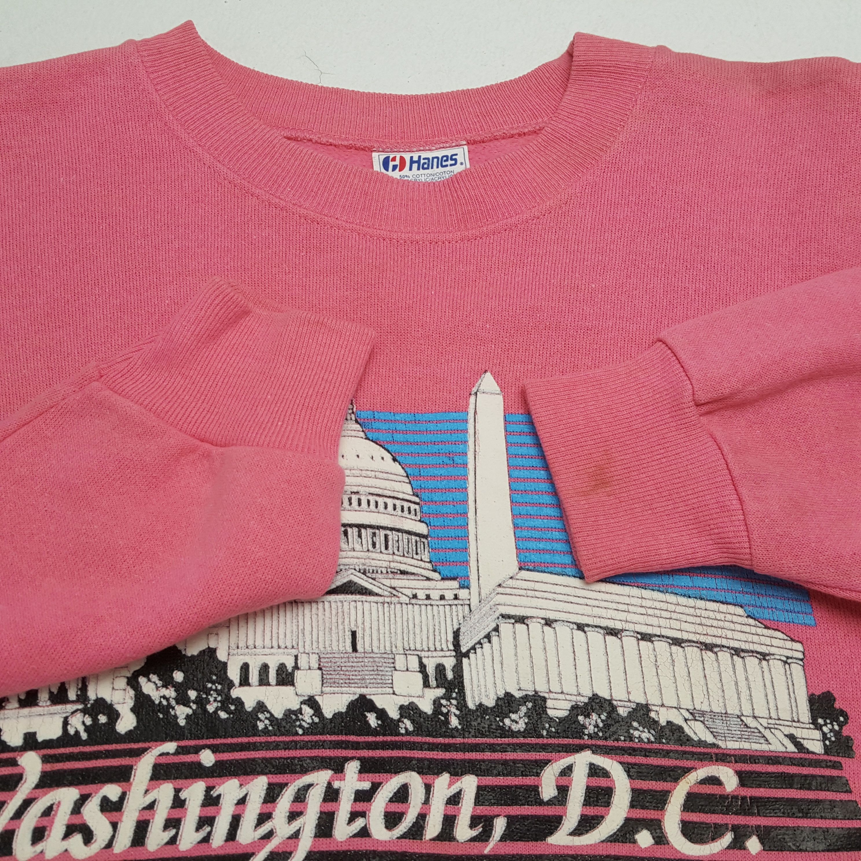 Vintage WASHINGTON DC Vintage Sweatshirt Streetwear Style Size US S / EU 44-46 / 1 - 8 Thumbnail