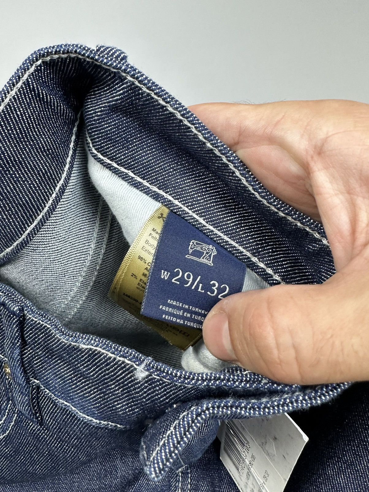 Scotch & Soda Scotch&Soda Skinny Fit Solid Blue Jeans Size US 29 - 6 Thumbnail