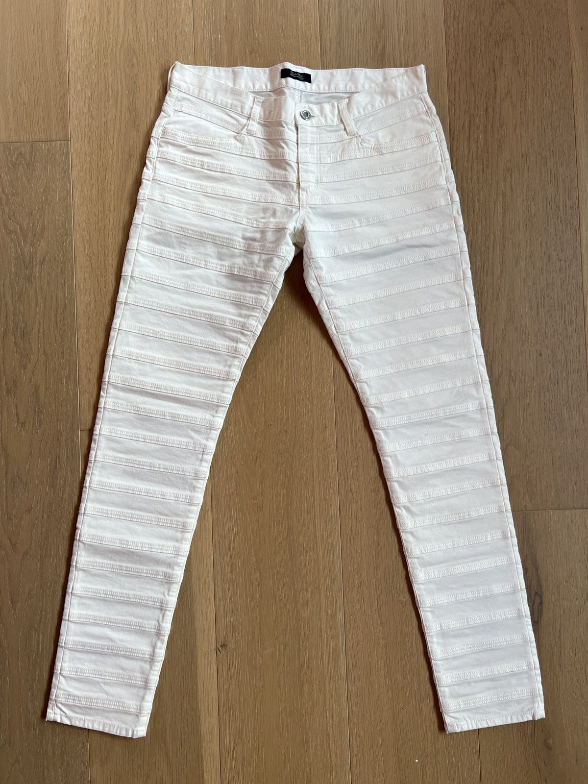 image of Undercover Aw14 Hagi Pants in White, Men's (Size 31)