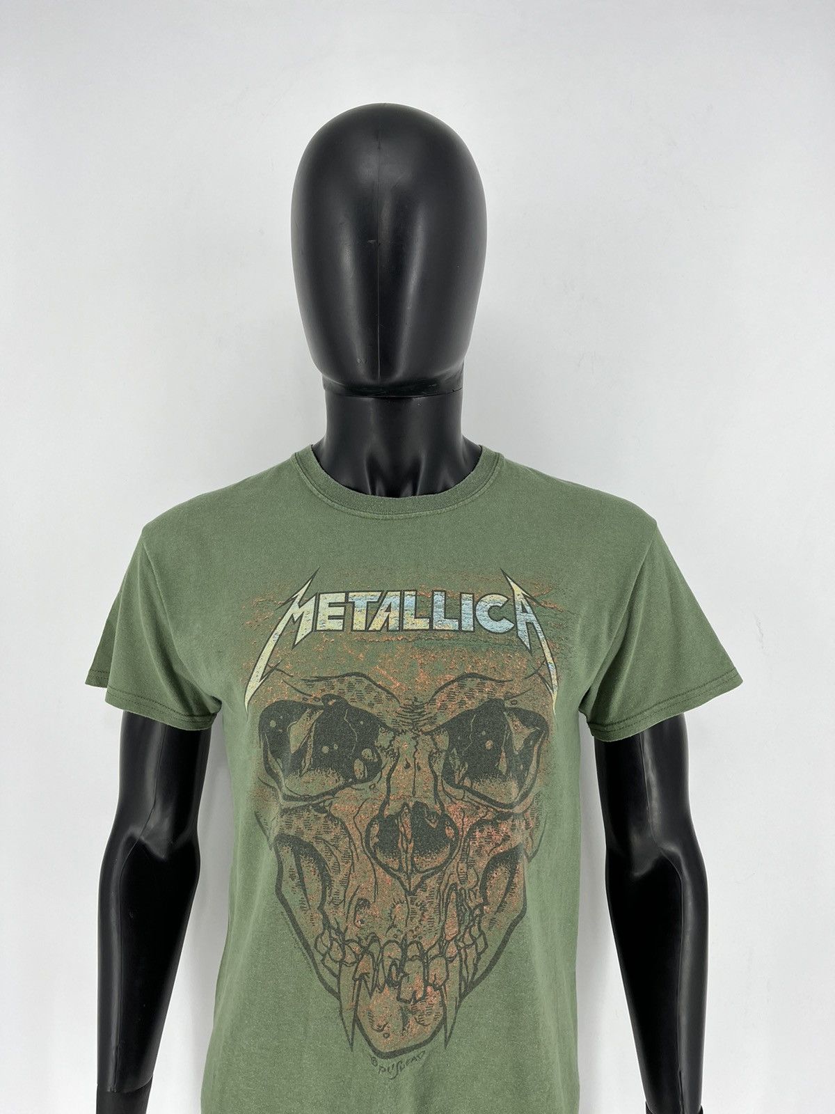 Band Tees Vintage Y2K Metallica Skulls Dead Face Band Rock Streetwear Size US M / EU 48-50 / 2 - 1 Thumbnail