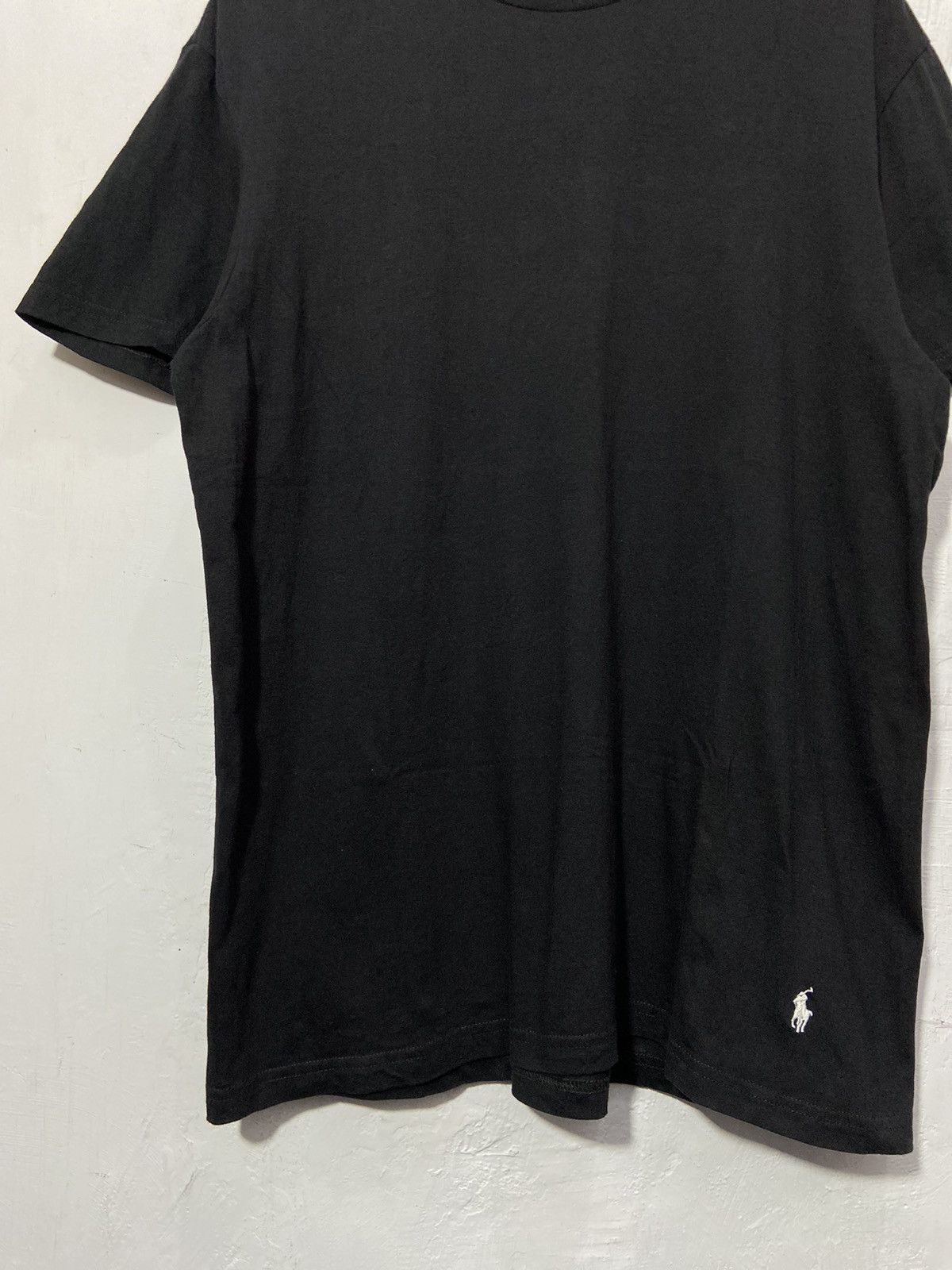 Polo Ralph Lauren × Ralph Lauren Polo Ralph Lauren Small Pony Embroidered Tshirt Navy Size US L / EU 52-54 / 3 - 3 Thumbnail