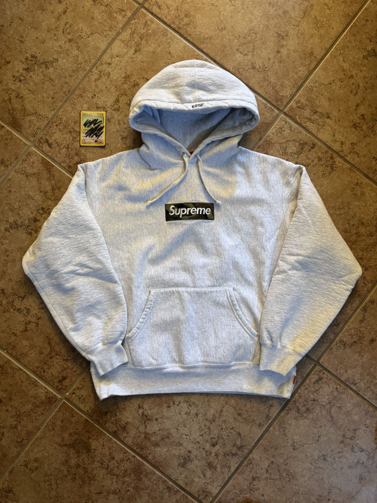 Nigo × Supreme FW23 Supreme Camo Box logo Hoodie | Grailed