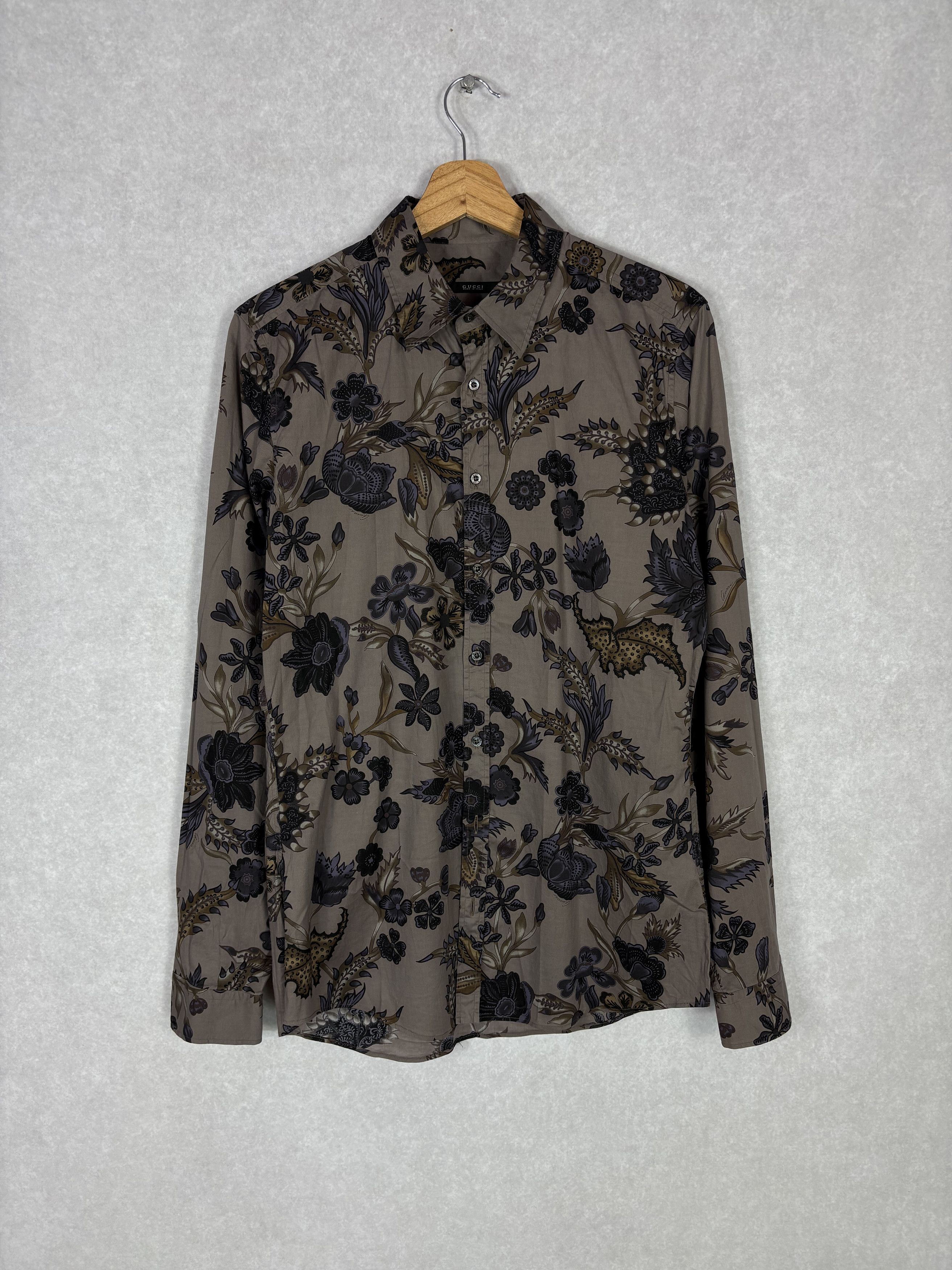 Gucci Gucci Shirt Floral Size US M / EU 48-50 / 2 - 1 Thumbnail