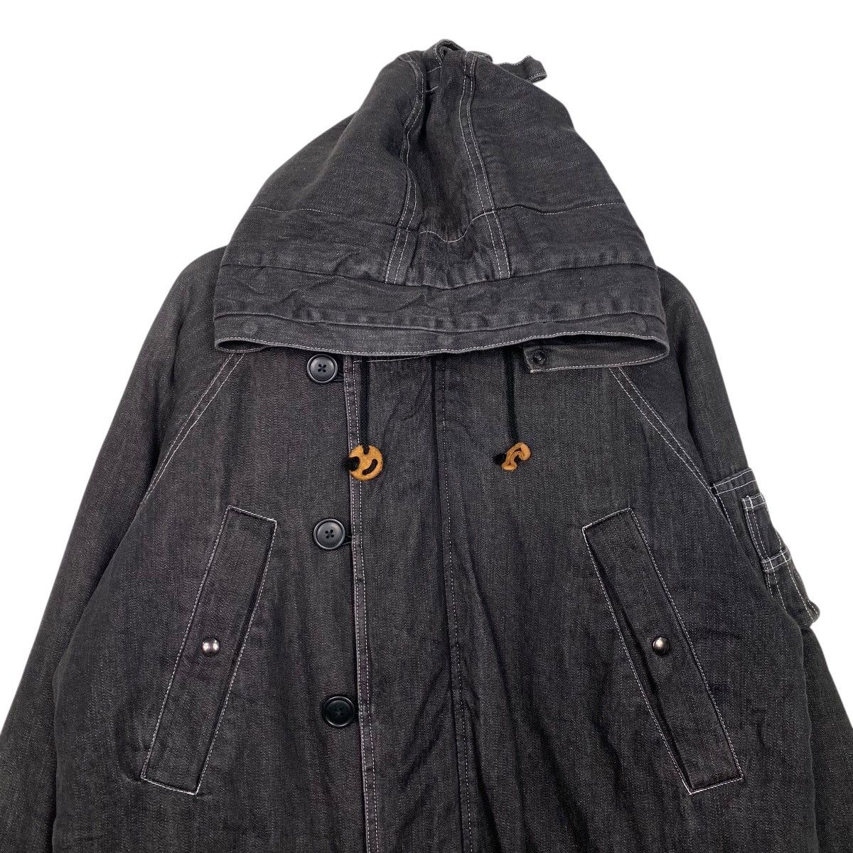 Japanese Brand × Johnbull Johnbull denim parka jacket Size US M / EU 48-50 / 2 - 2 Thumbnail