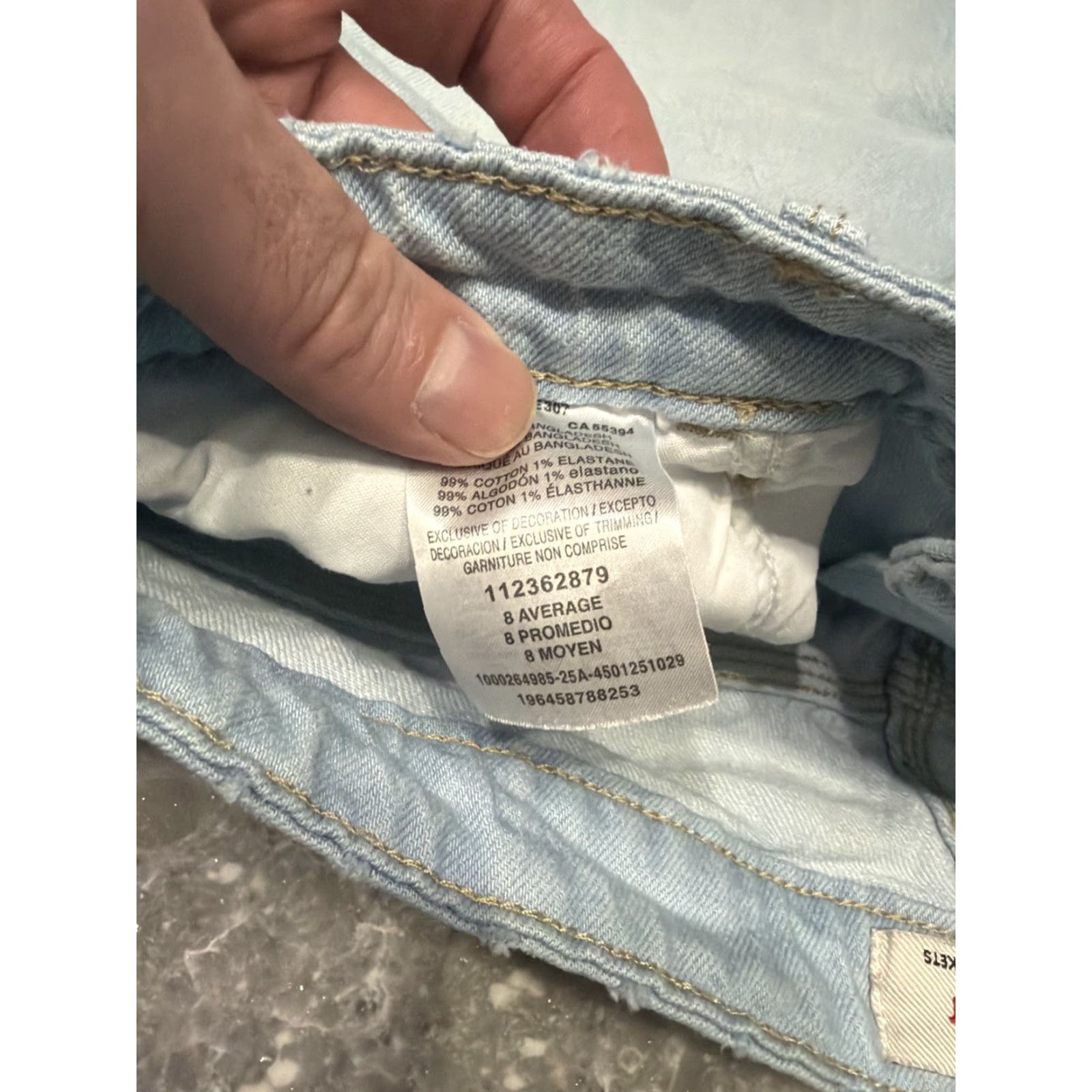 Wrangler Wrangler Skirt 8 Denim Light Blue Cotton Raw Hem Mini Short Woman Regular Size 8 Wrangler Logo Fringe Zip Casual Size 30" / US 8 / IT 44 - 3 Thumbnail