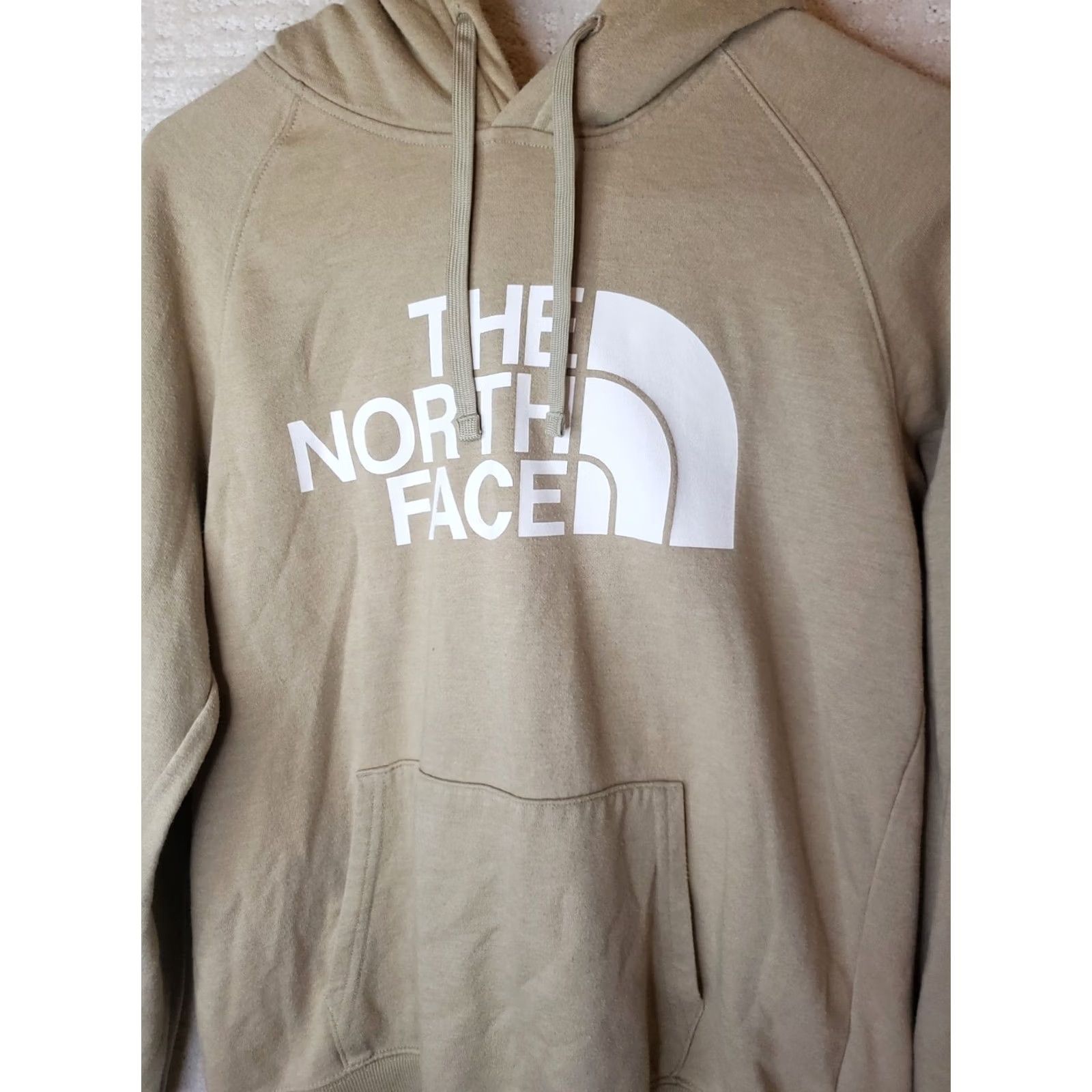 The North Face The North Face Hoodie Jacket Women Large Beige Pullover Casual Workwear Outdoors Hiking Camping Size L / US 10 / IT 46 - 2 Thumbnail
