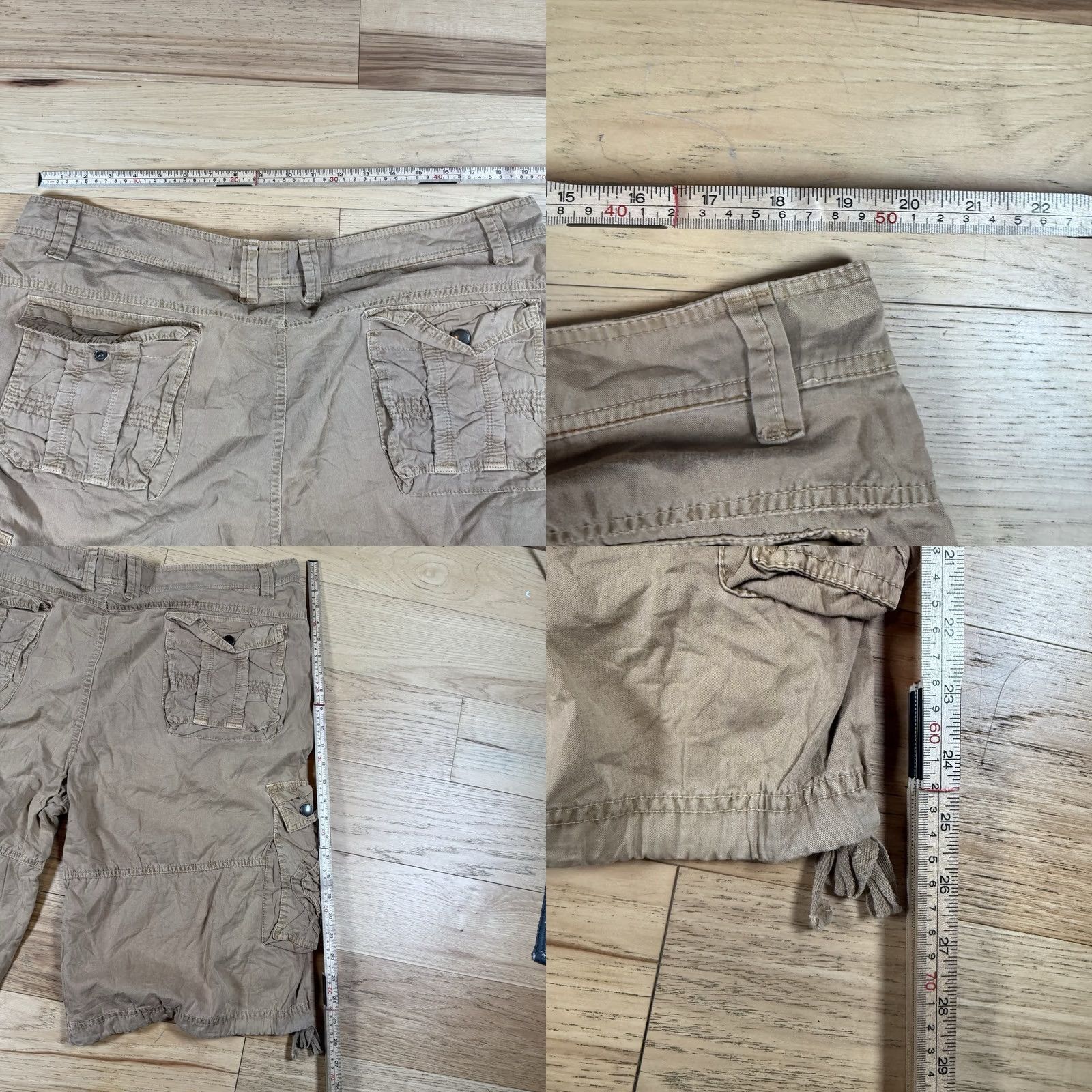 Polo Ralph Lauren VINTAGE 90s Polo Ralph Lauren Cargo Shorts Mens 38 Khaki Blue Military Paratrooper Polo Ralph Lauren Cargo Shorts Mens 38 90s Size US M / EU 48-50 / 2 - 8 Thumbnail