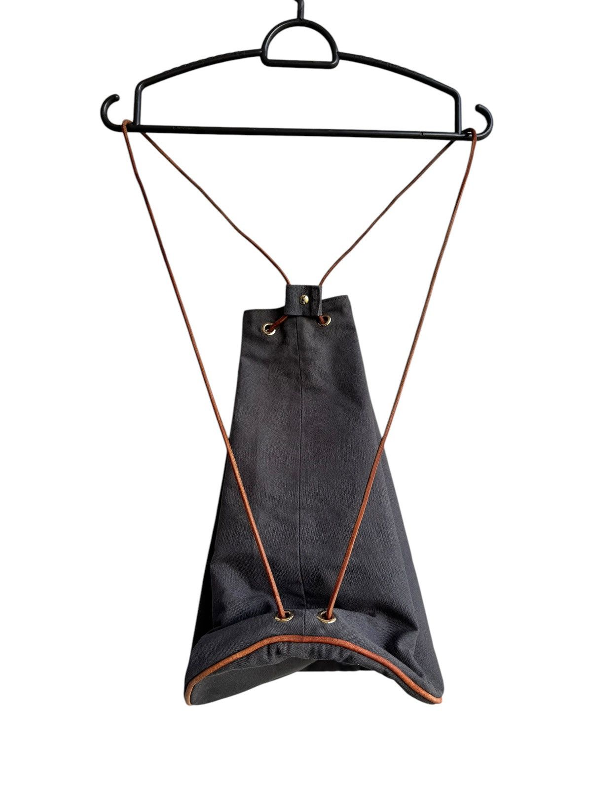 Hermes Vintage Hermes Drawstring Bucket Bag Backpacks Size ONE SIZE - 6 Thumbnail