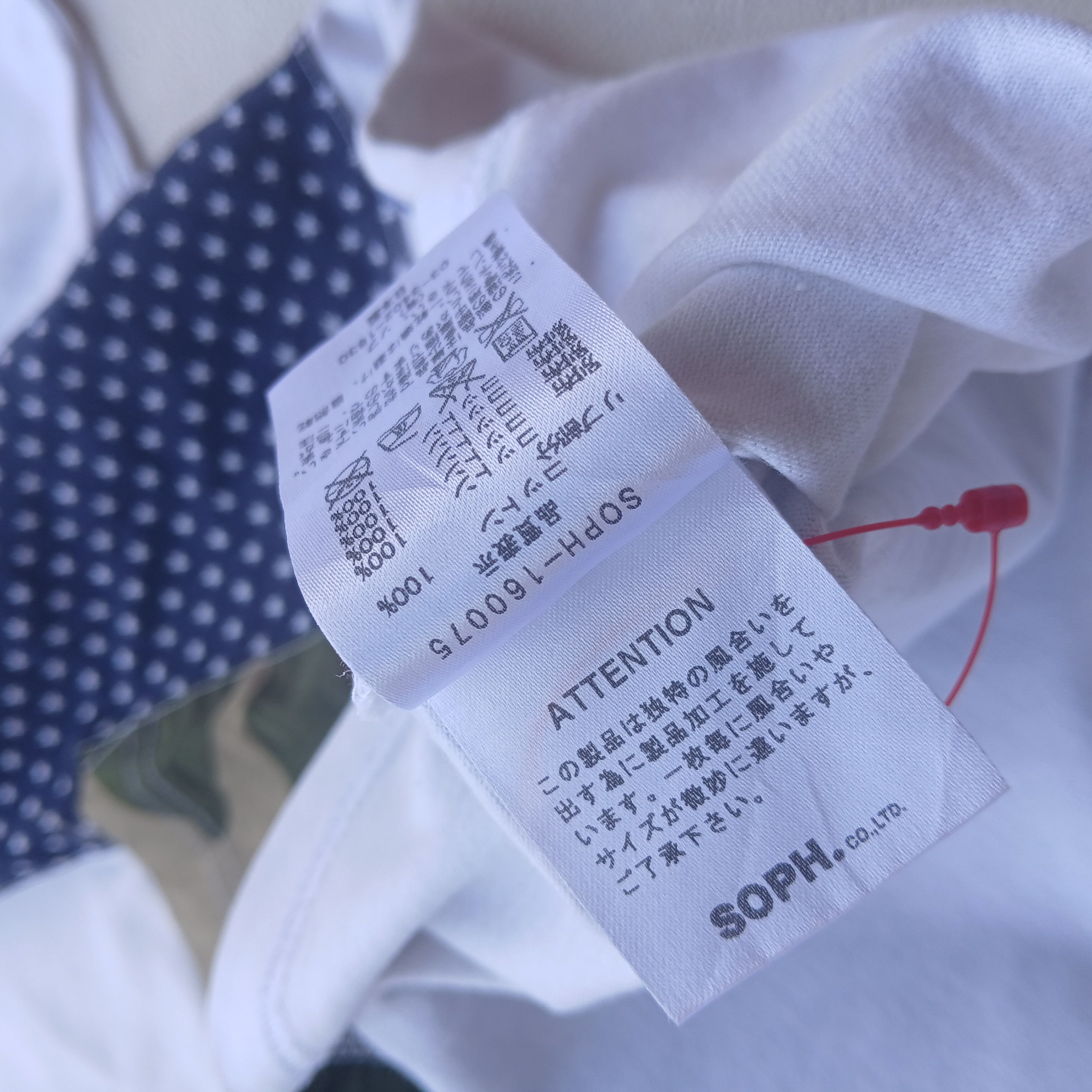 Japanese Brand Sophnet patchwork tee Size US M / EU 48-50 / 2 - 5 Thumbnail