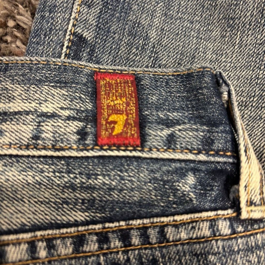 7 For All Mankind Women's 7 for all Mankind Blue Jeans Size 27" / US 4 / IT 40 - 10 Thumbnail