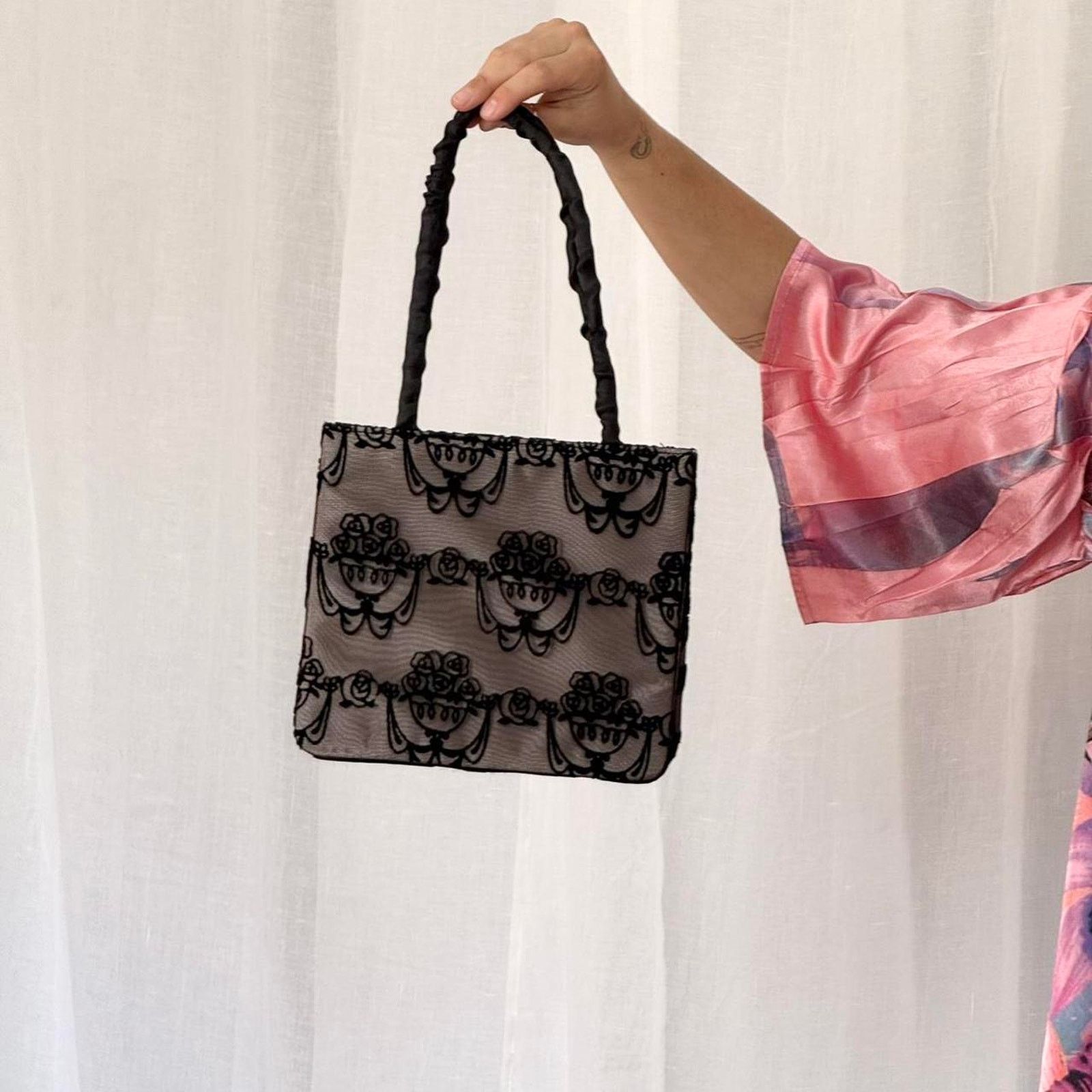 Other ✿ sheer lace mini shoulder bag ✿ Size ONE SIZE - 2 Thumbnail