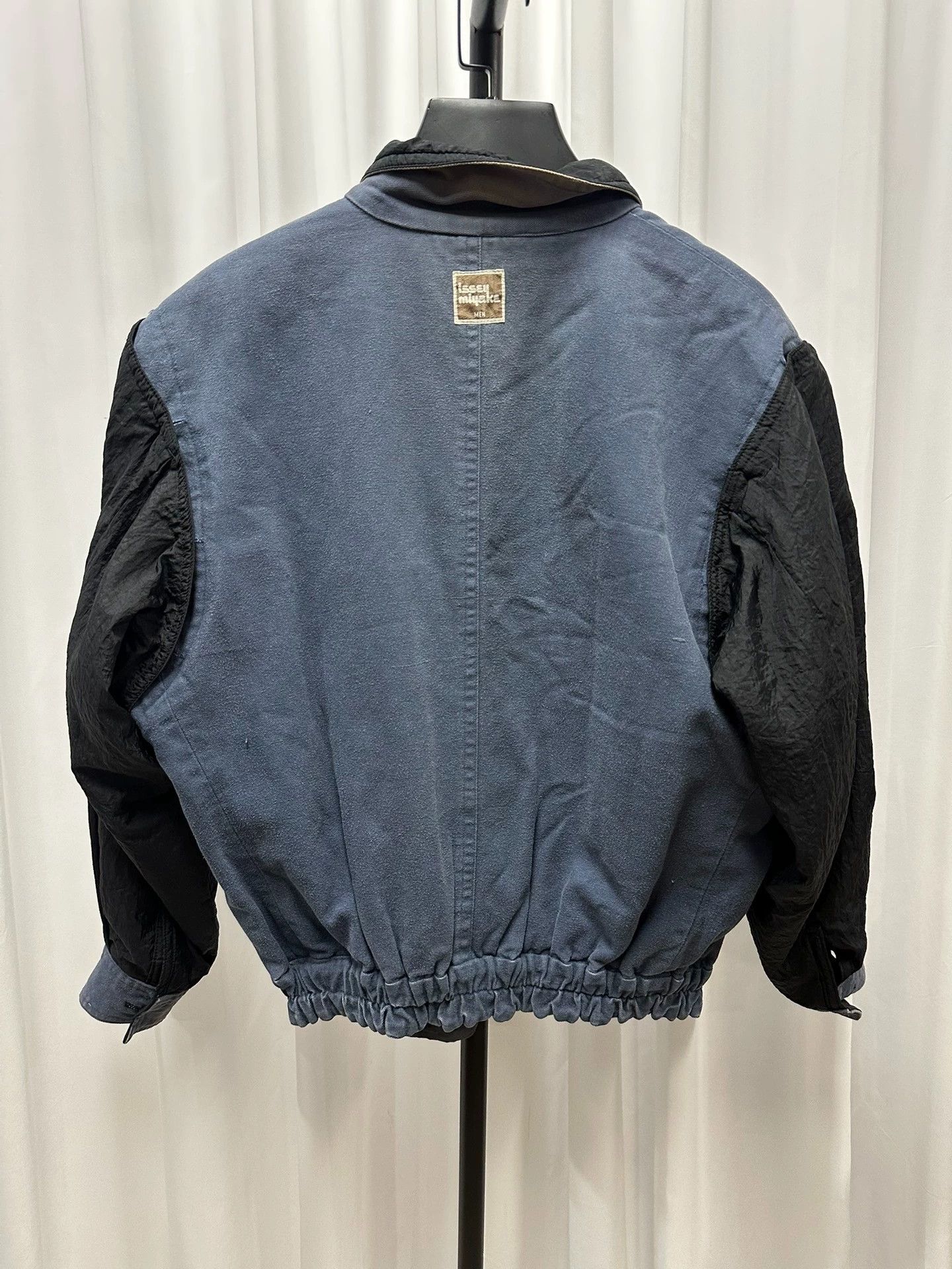 Issey Miyake Issey Miyake Man Vtg Double-Face Jacket Orange Left Shoulder Hole Size US M / EU 48-50 / 2 - 7 Thumbnail