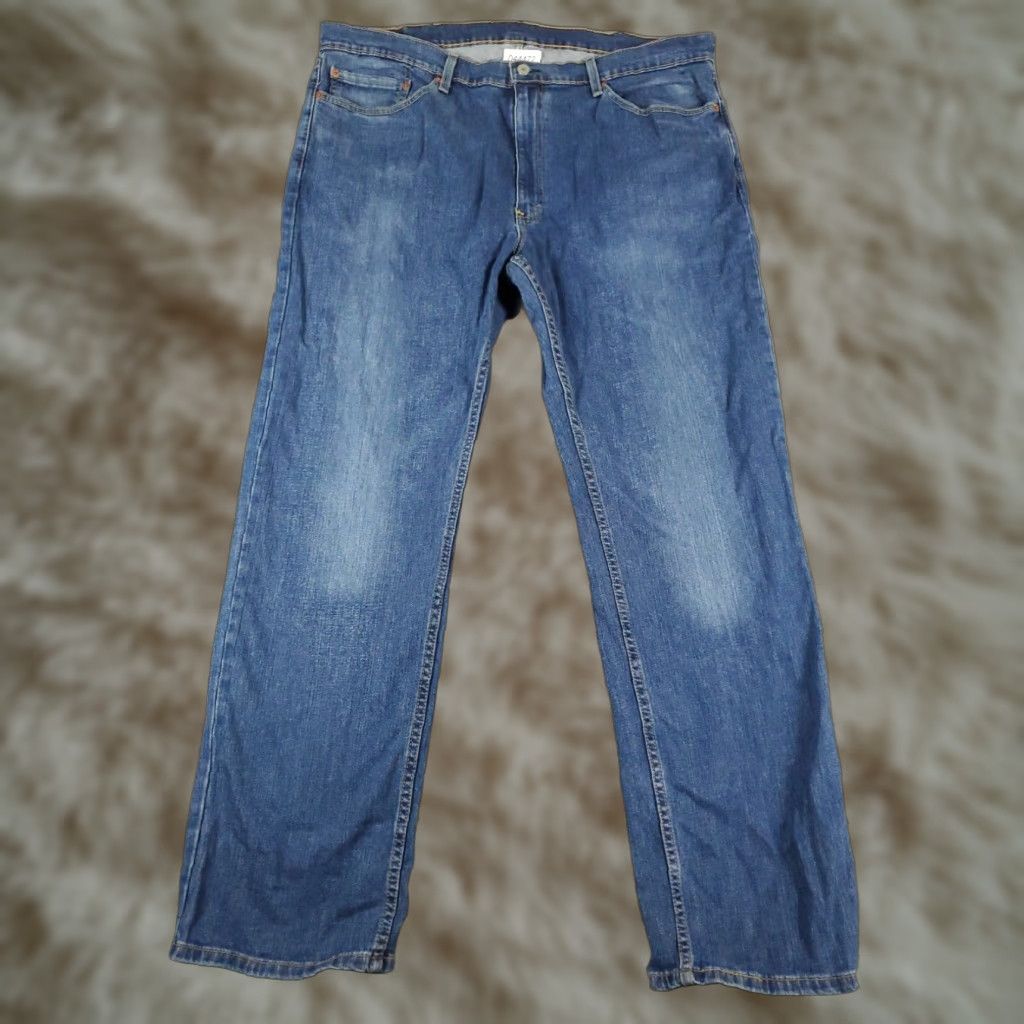 Levi's Levis Mens Relaxed Straight Blue Jeans Size 40x32 Extra Large XL Size US 40 / EU 56 - 1 Thumbnail