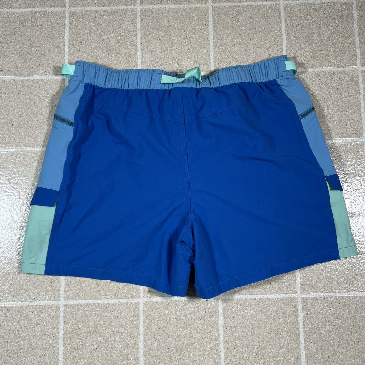 Patagonia Patagonia Outdoor Everyday Women XL Shorts Blue Hiking Cargo Size 35" - 4 Thumbnail