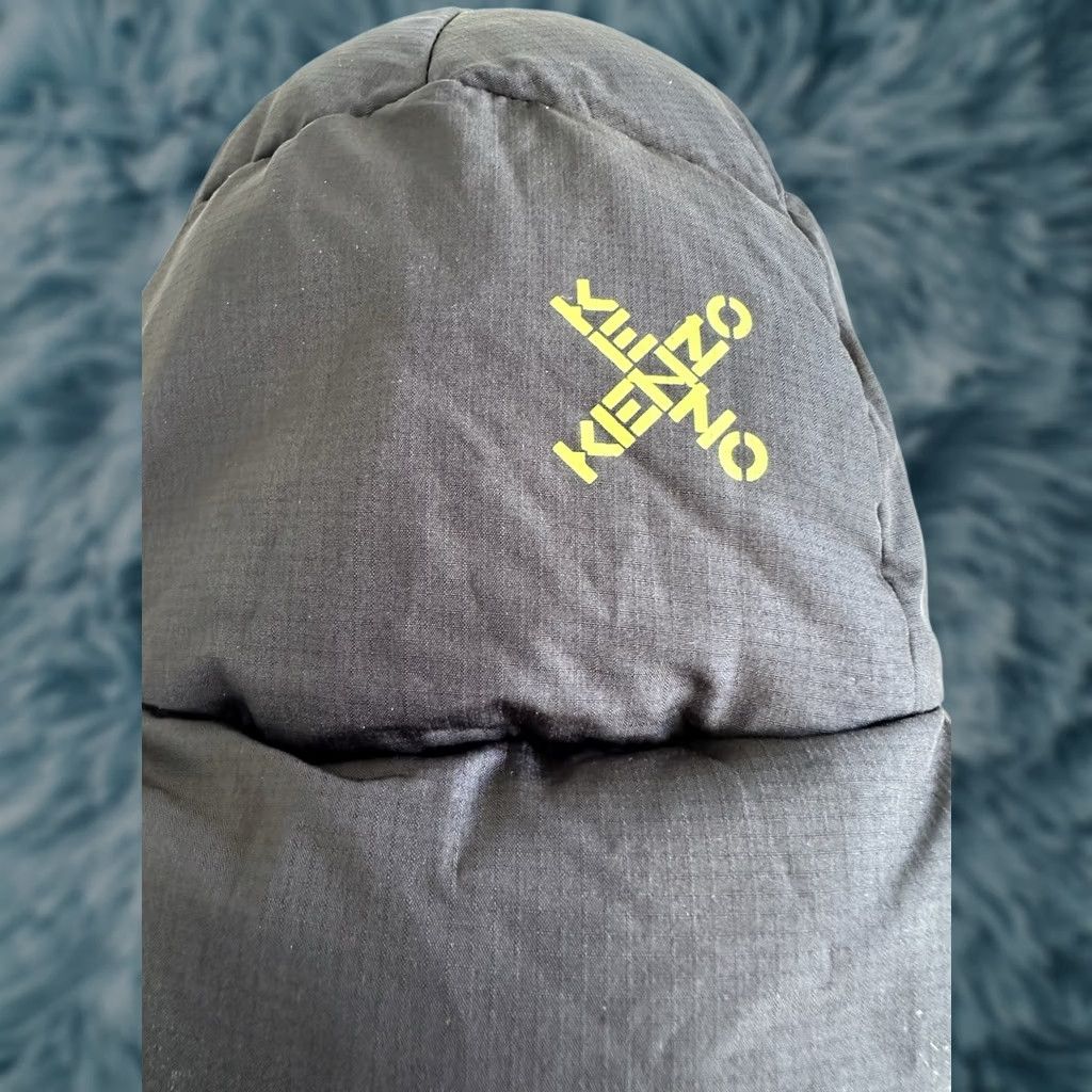 Kenzo KENZO Black Trapper Hat RARE Ear Flap Quilted Polyester With Buckle NWT Men One Size Size ONE SIZE - 1 Thumbnail