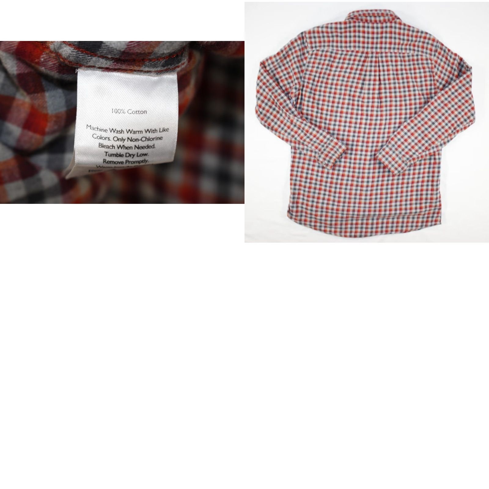 Eddie Bauer Eddie Bauer Button Down Flannel Shirt 100% Cotton Red Check Plaid Men's Size S Size US S / EU 44-46 / 1 - 8 Thumbnail