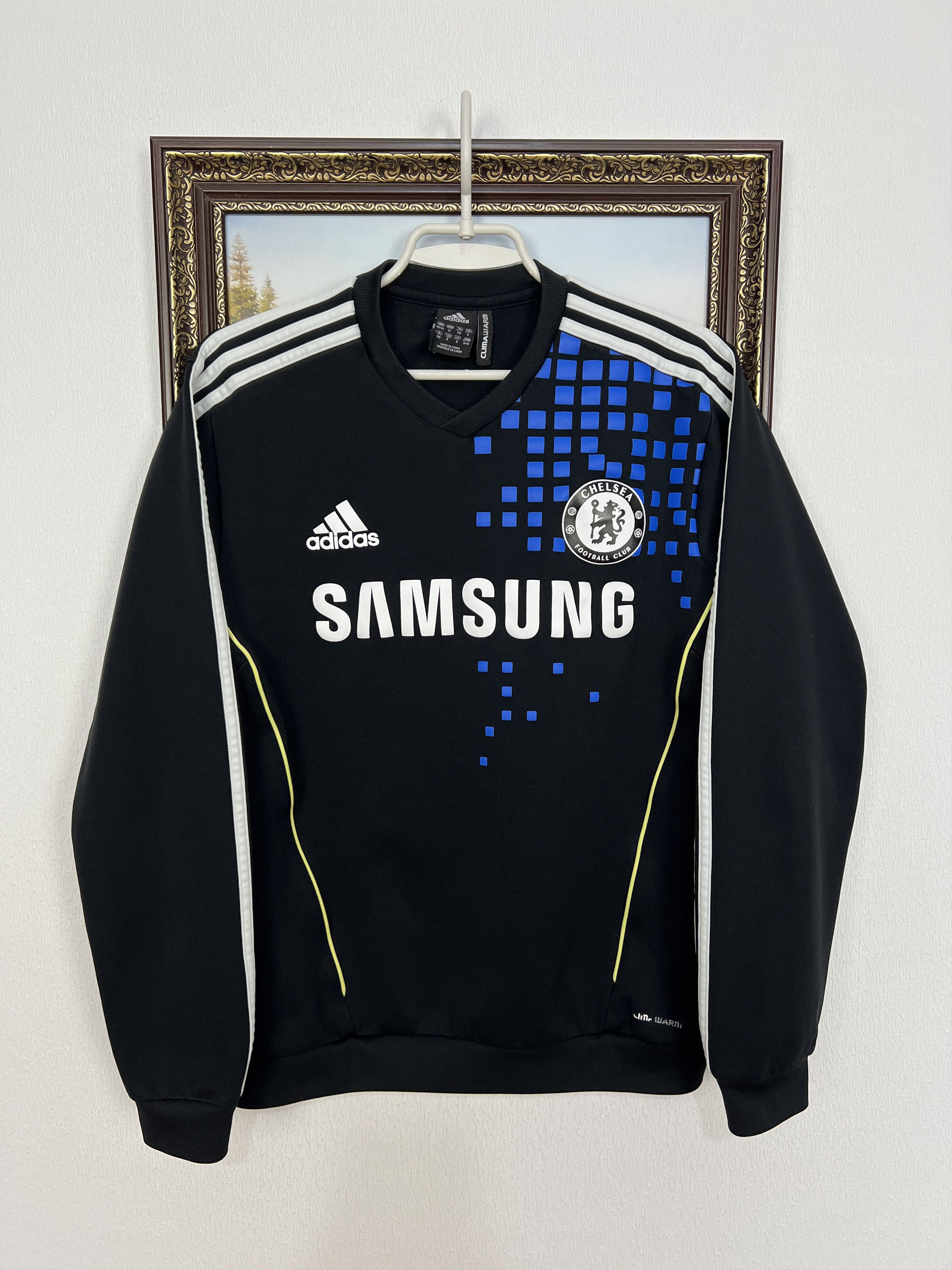 Adidas Chelsea Football Sweatshirt Soccer Track Top Crewneck Size US M / EU 48-50 / 2 - 1 Thumbnail
