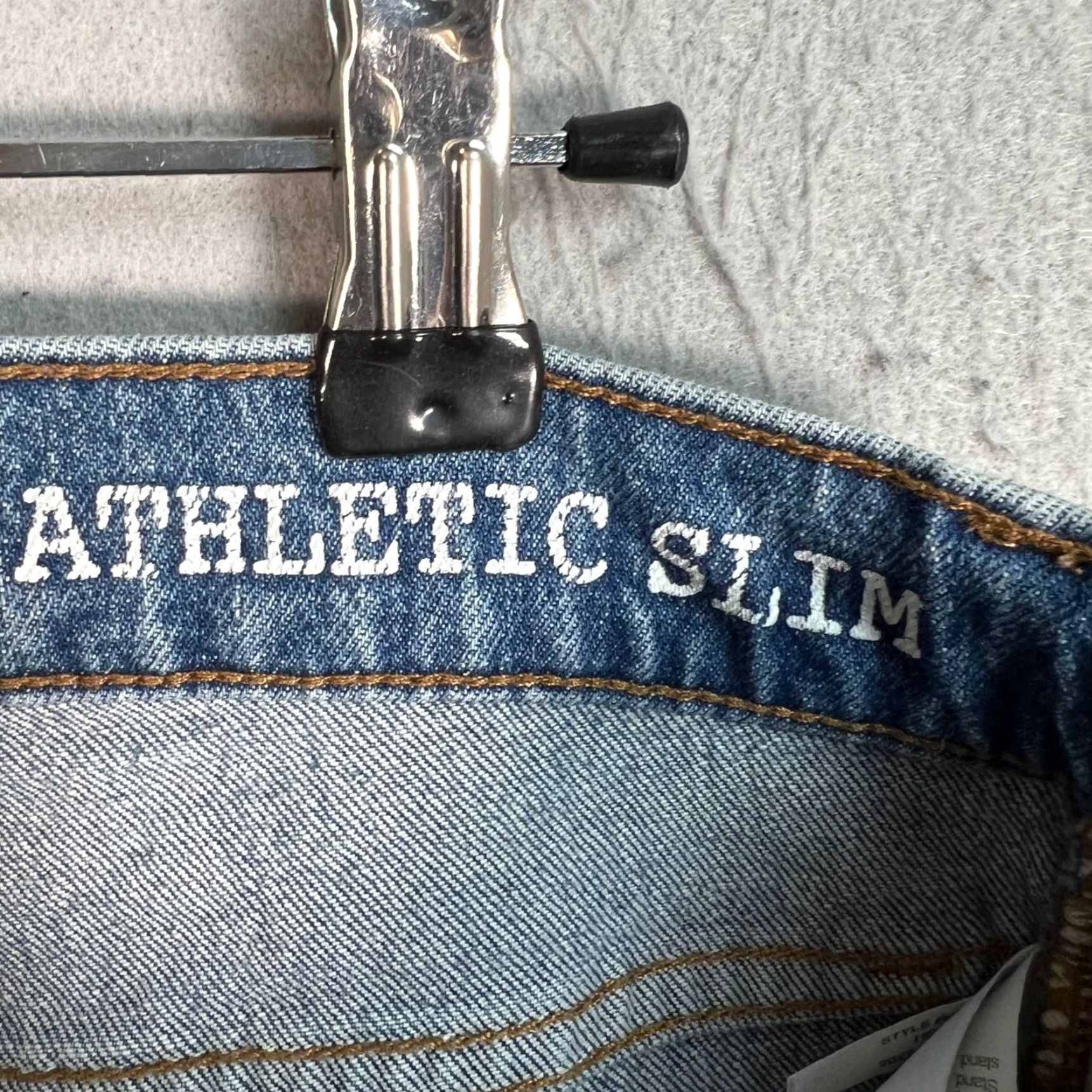 Madewell Madewell Mens 30 x 32 Athletic Slim Fit Blue Jeans Cotton Blend Denim Size US 30 / EU 46 - 4 Thumbnail