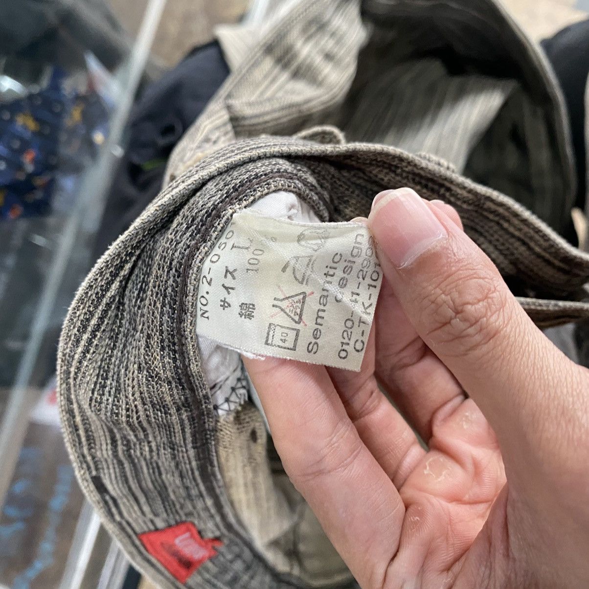 semanticdesign Semanticdesign Japanese Brand Hickory Stripe Denim Jeans Size US 30 / EU 46 - 16 Thumbnail