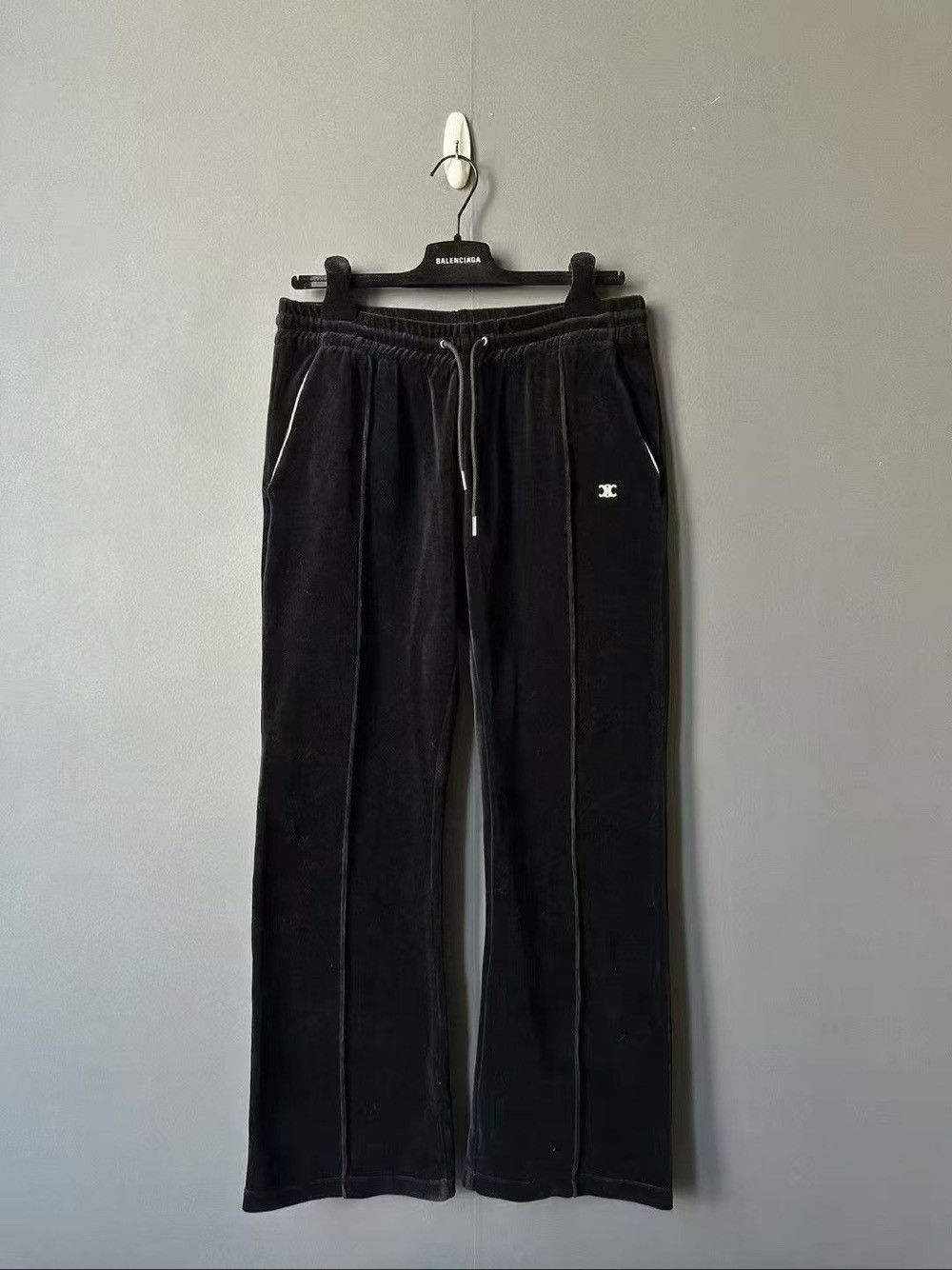 Celine Celine Velour Sweatpants Size M Size US 32 / EU 48 - 1 Thumbnail