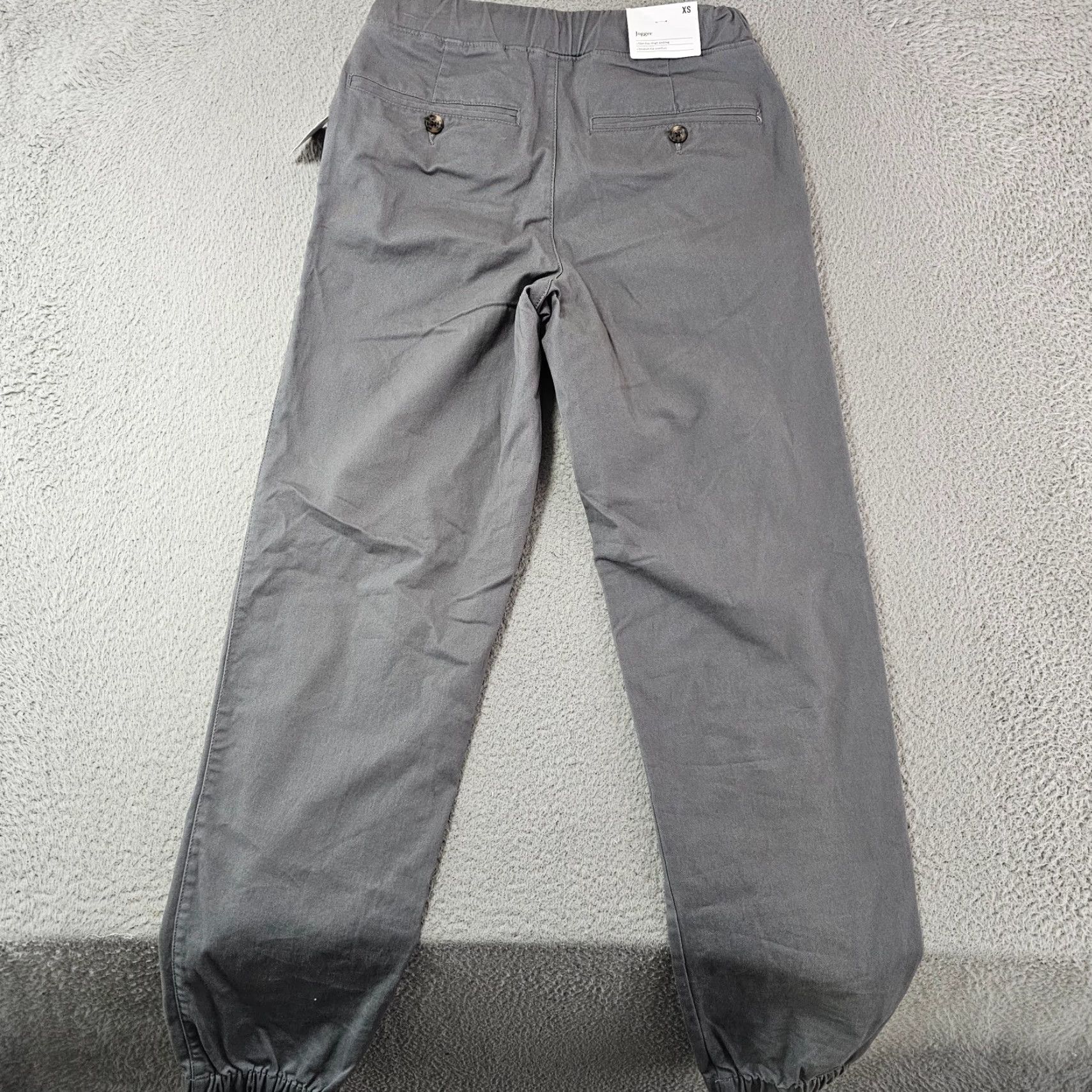 Vintage VINTAGE Goodfellow Jogger Pants Mens XS Grey Twill Cotton Stretch Drawstring Size US 28 / EU 44 - 7 Thumbnail