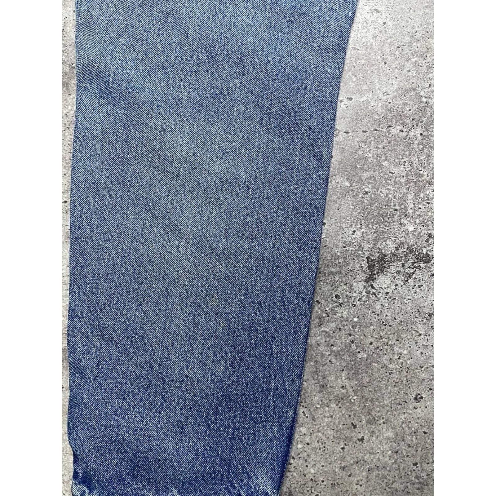 Vintage Vintage Chic Jeans Blue High Waist Denim Pants Size XL USA Size 33" - 7 Thumbnail